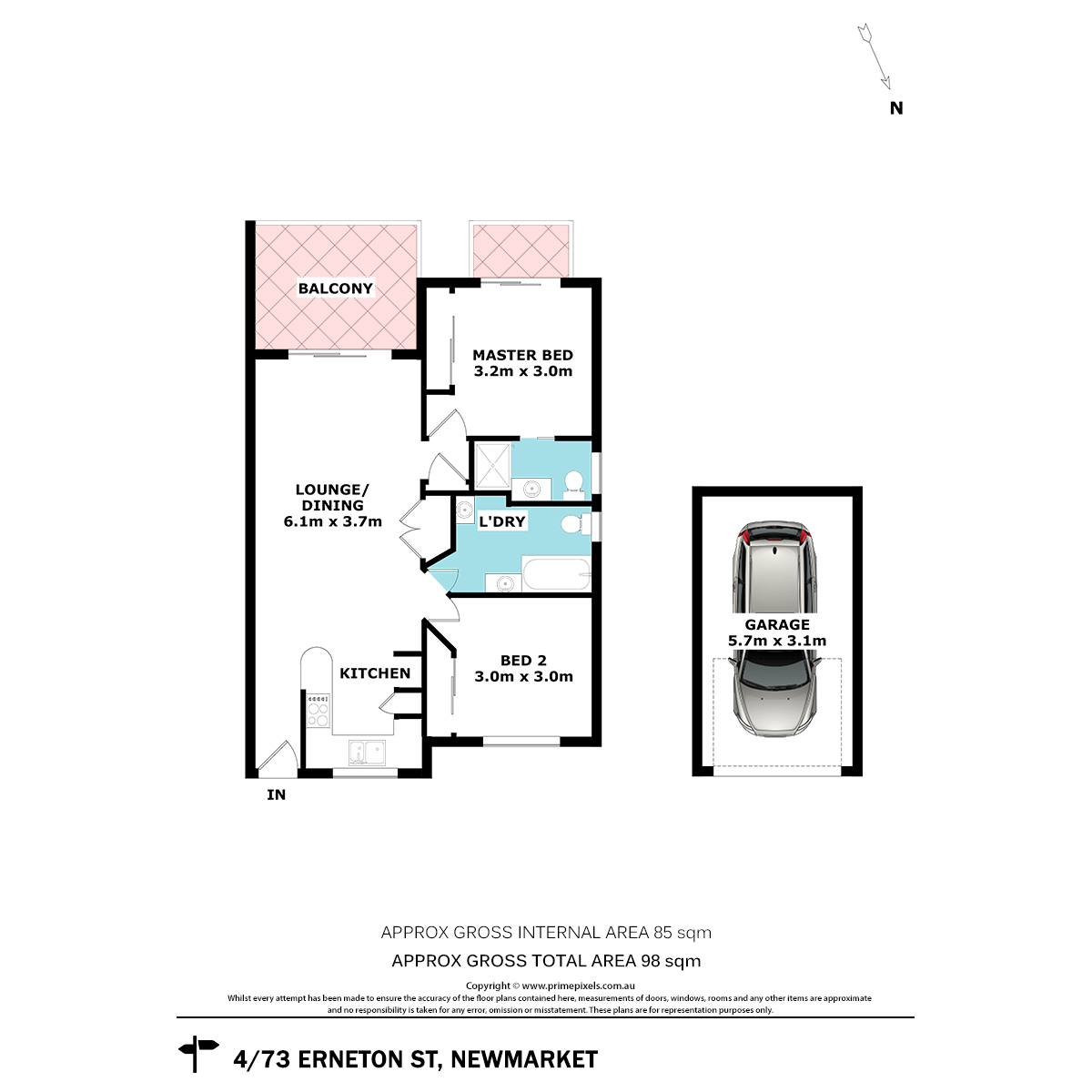 4/73 Erneton Street, NEWMARKET
