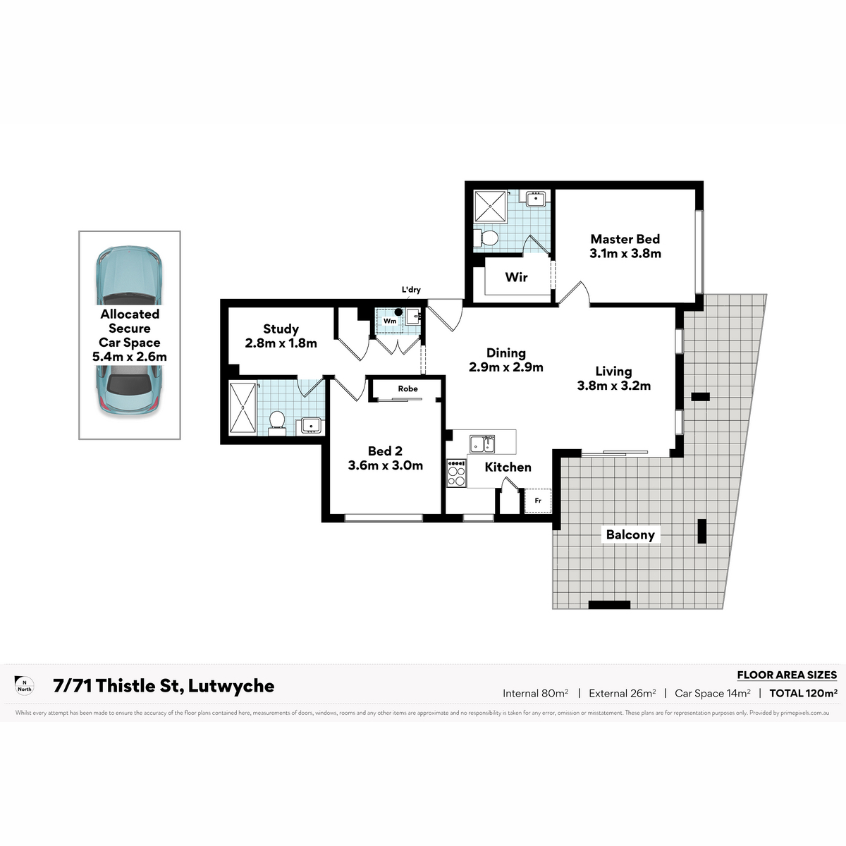 7/71 Thistle Street, LUTWYCHE