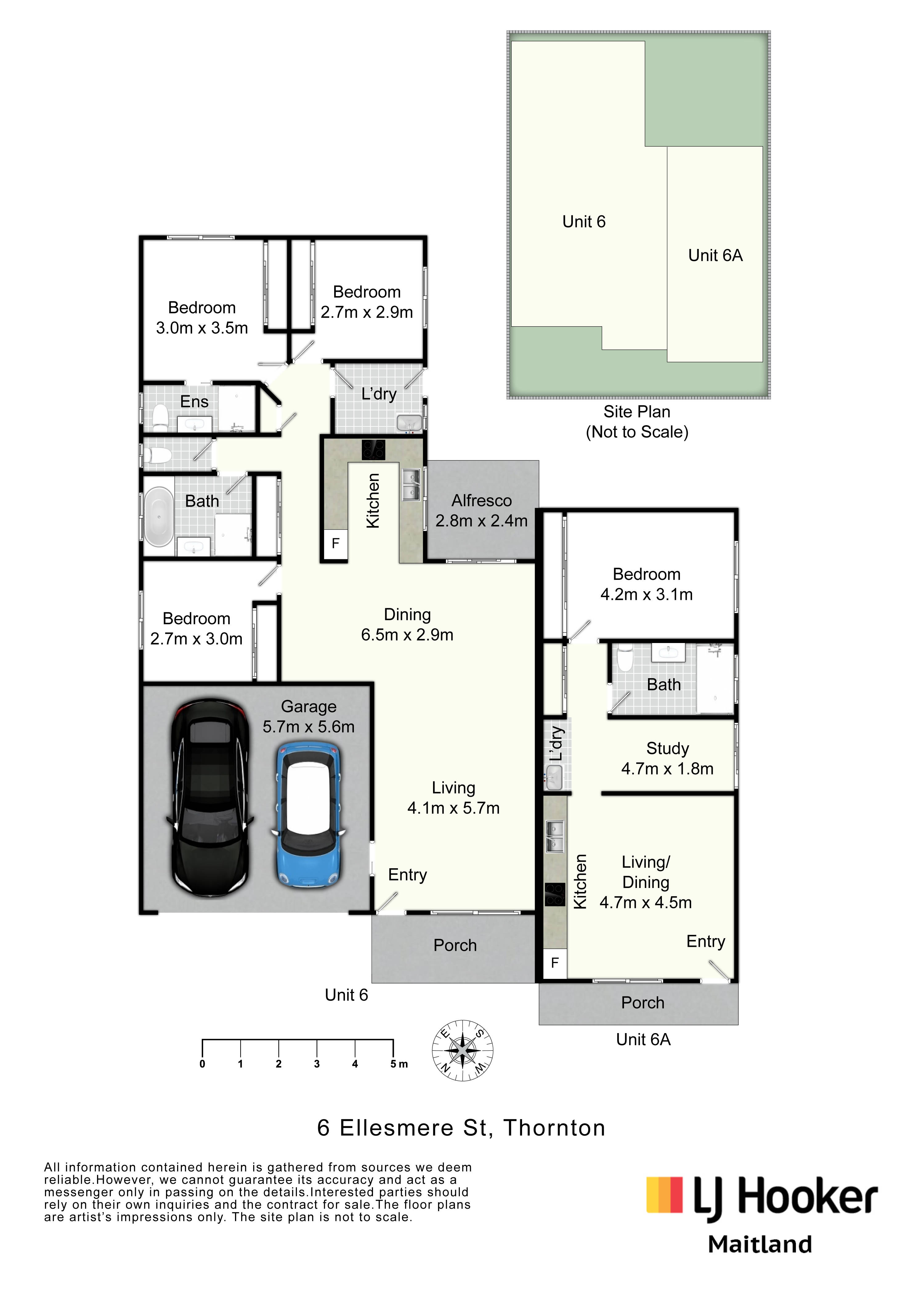 6 & 6a Ellesmere Street, THORNTON