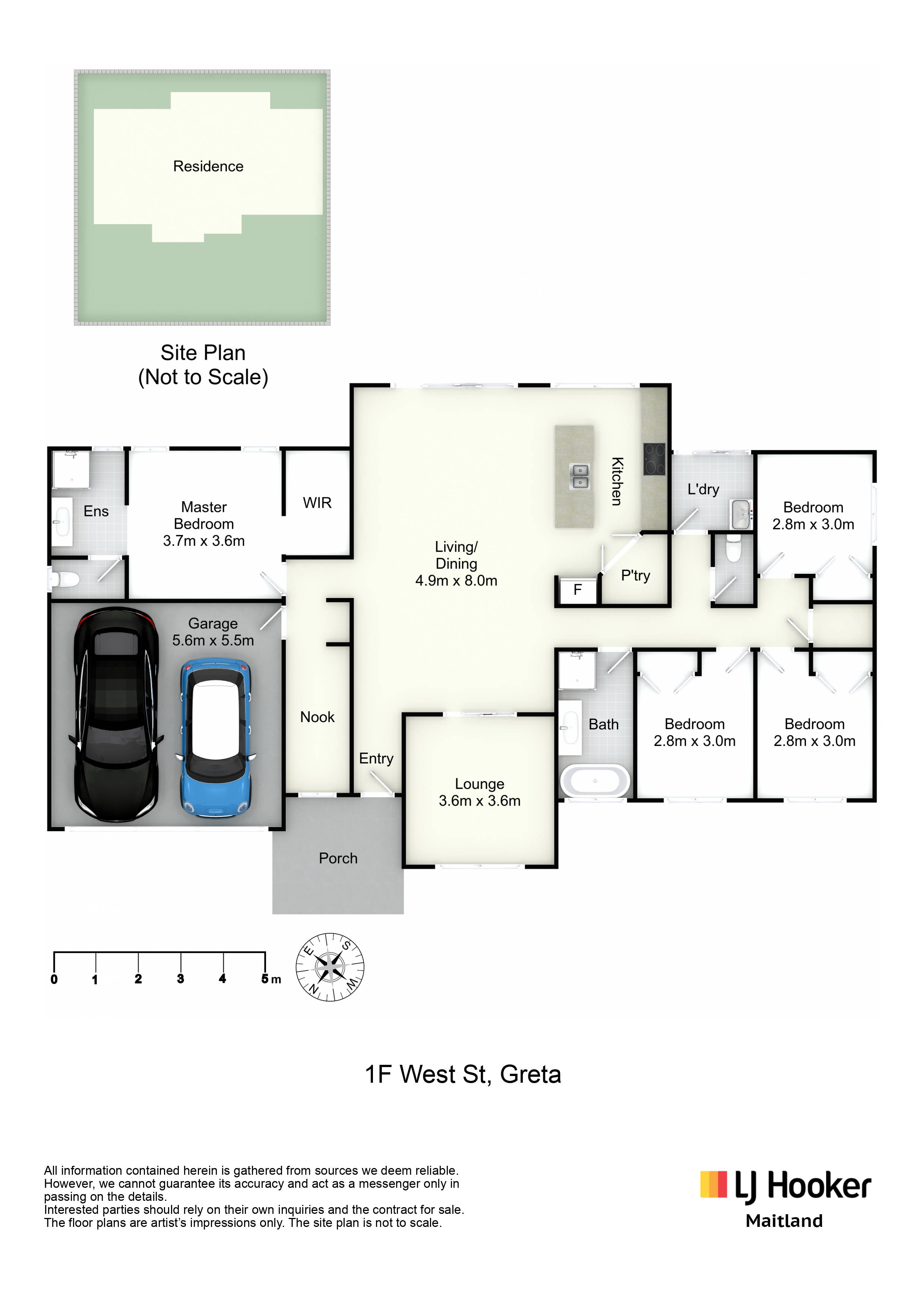 1F West Street, GRETA