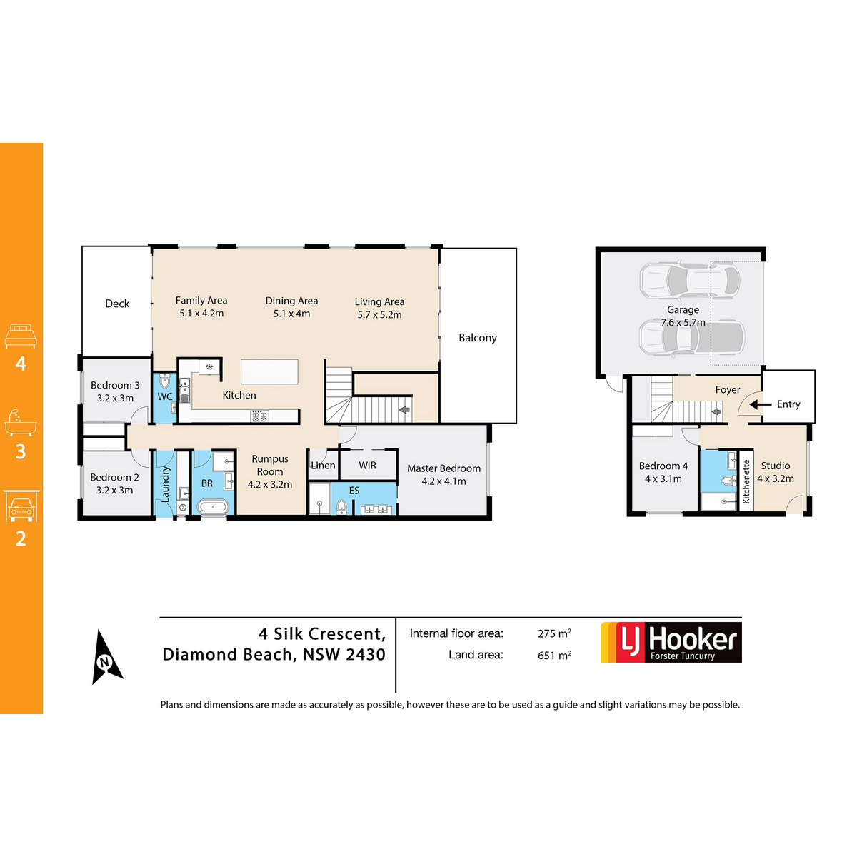 4 Silk Crescent Diamond Beach NSW House for Sale LJ Hooker