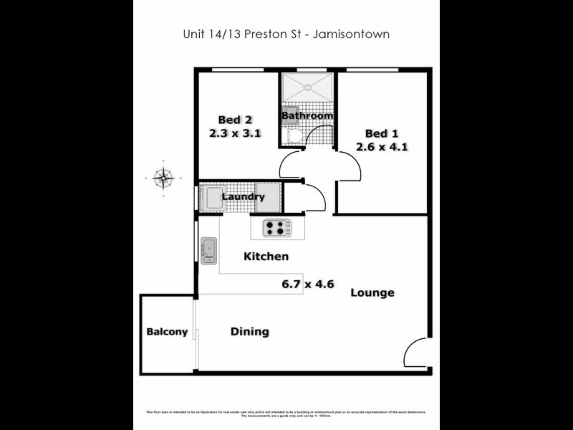 Unit 14/13 Preston Street, JAMISONTOWN