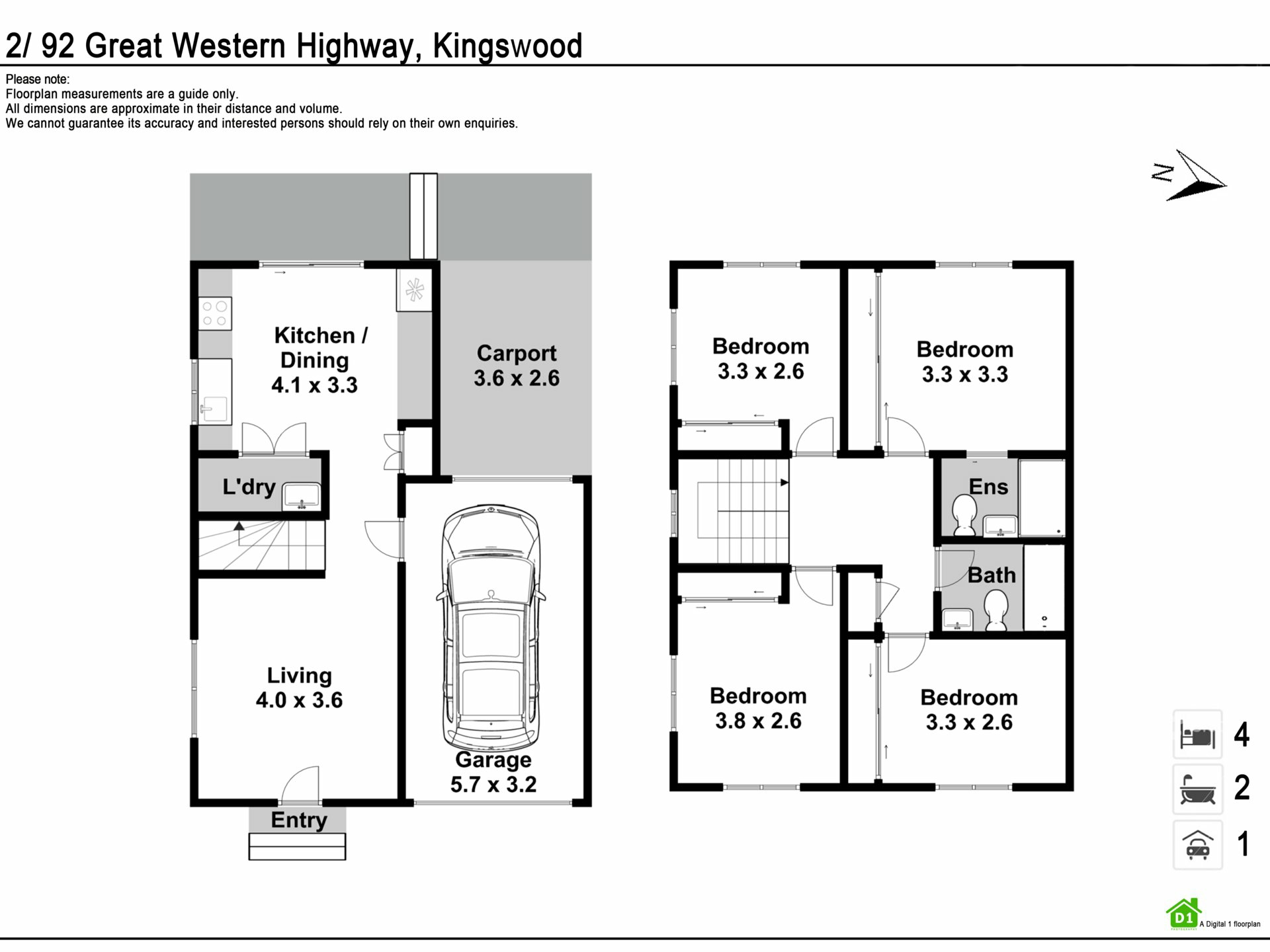 2/92 Great Western Highway, KINGSWOOD
