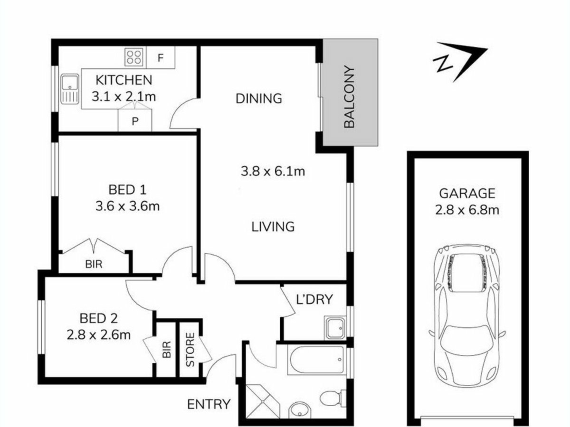 Apartment 25/132 Lethbridge st — photo 5 of 5
