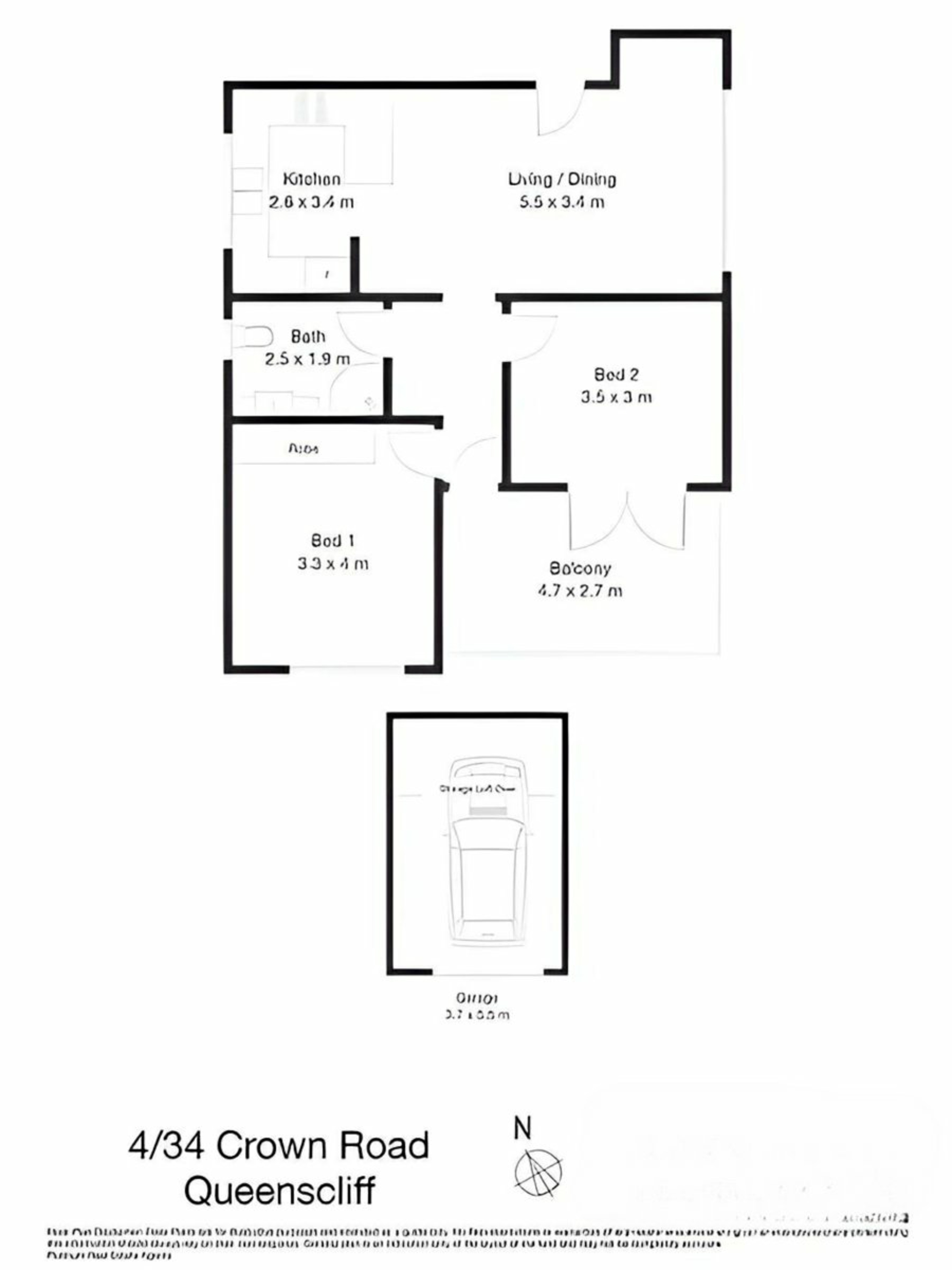 4/34 Crown Road, QUEENSCLIFF