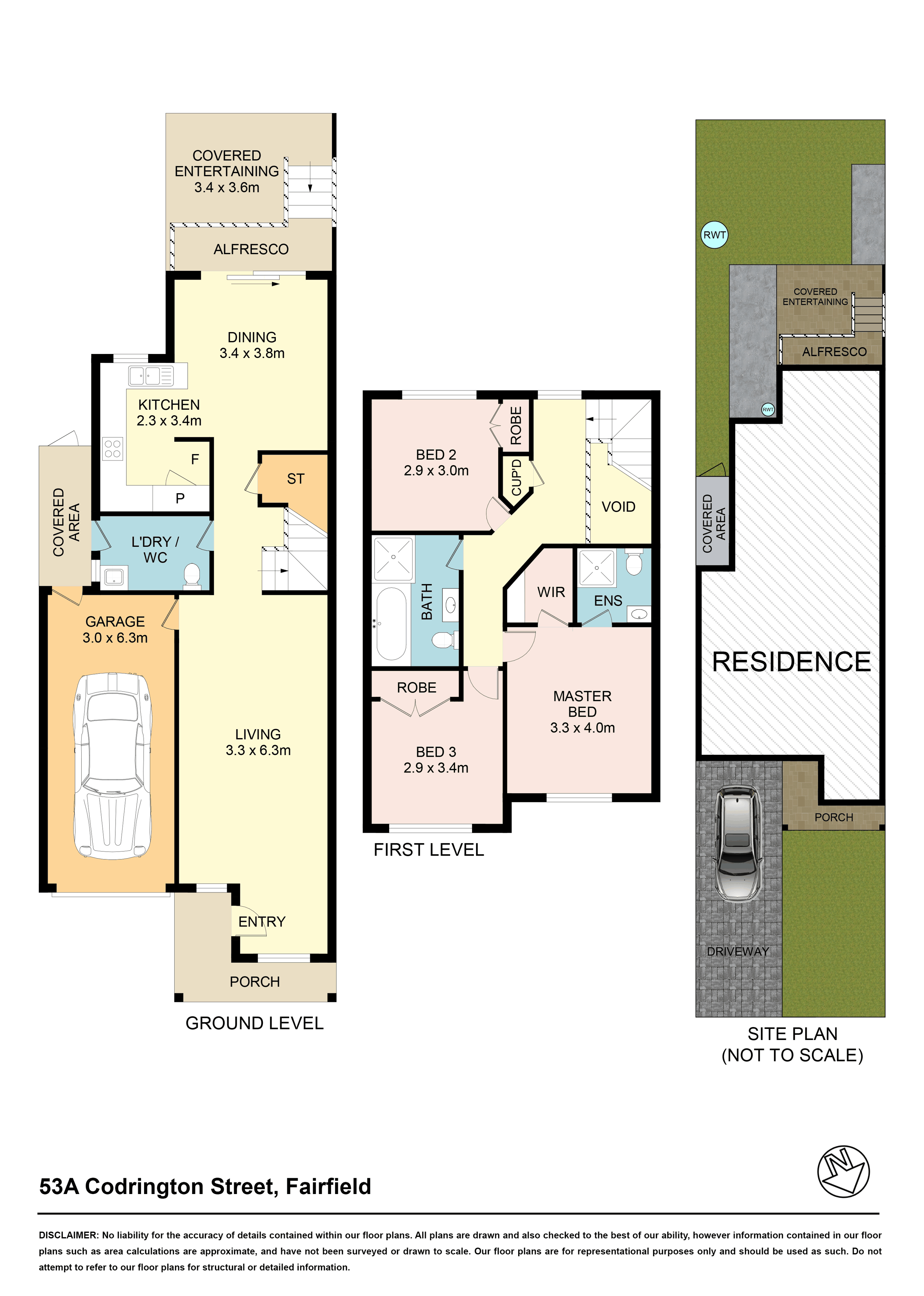 53a Codrington St Fairfield NSW DuplexSemidetached for Sale LJ Hooker