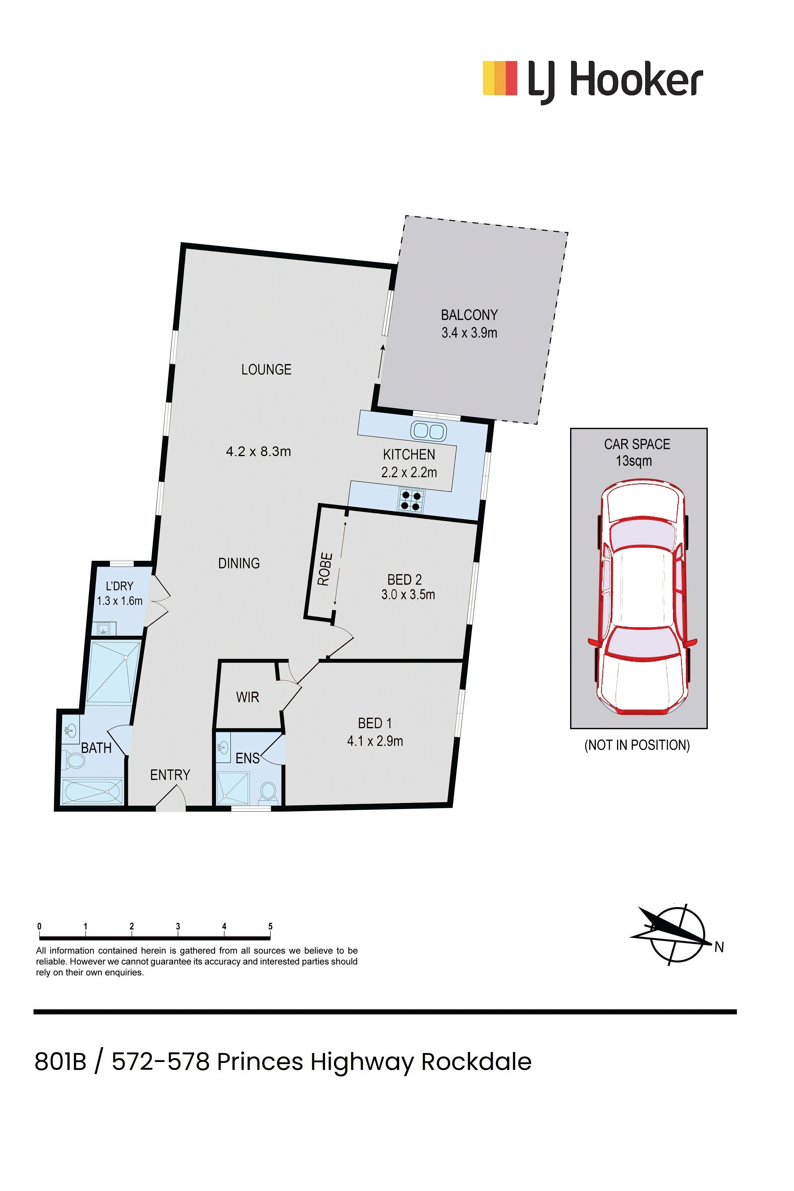 801B/572 Princes Highway Rockdale NSW Apartment for Sale LJ Hooker