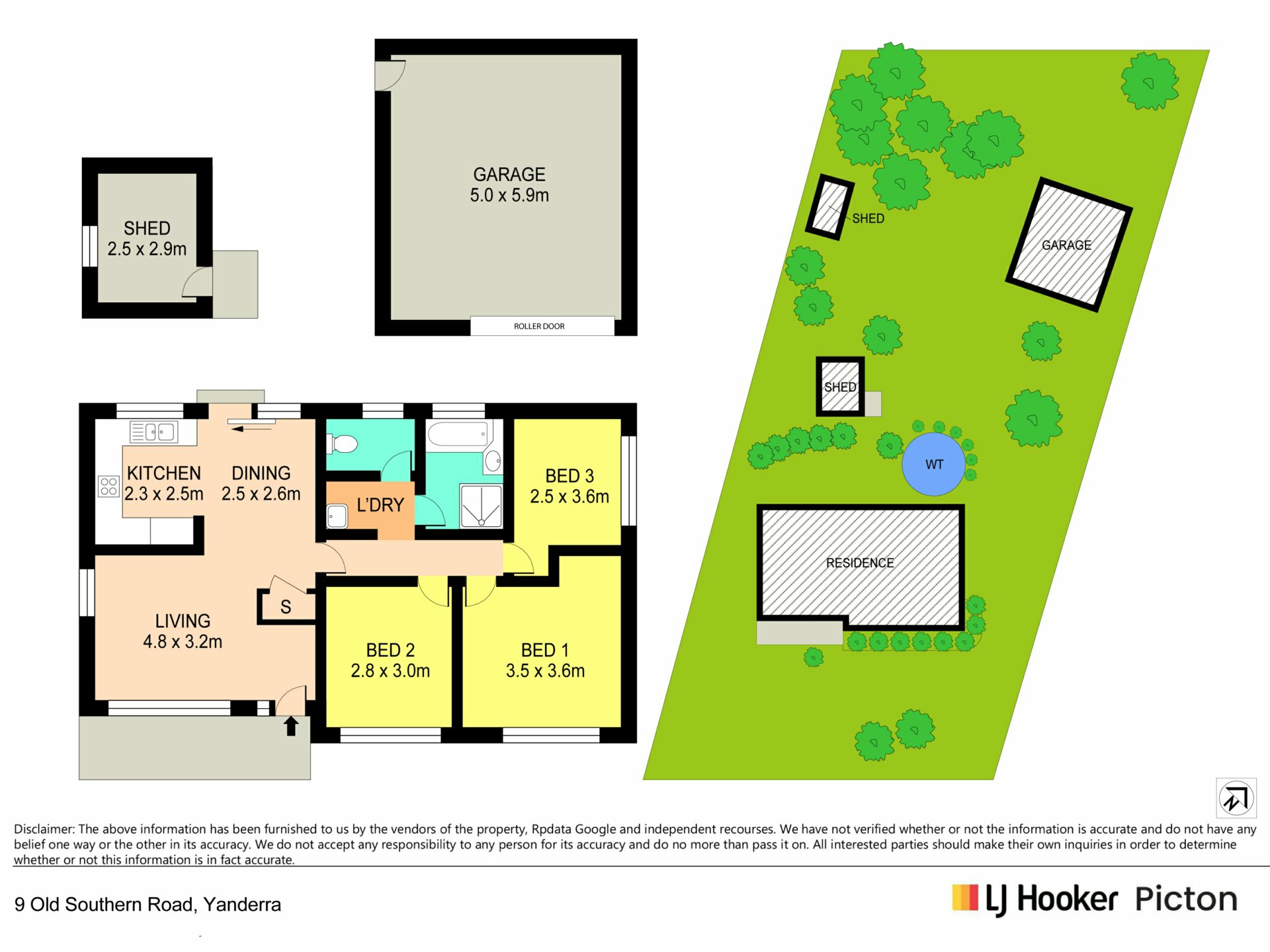 9 Old Southern Road Yanderra NSW House for Sale LJ Hooker