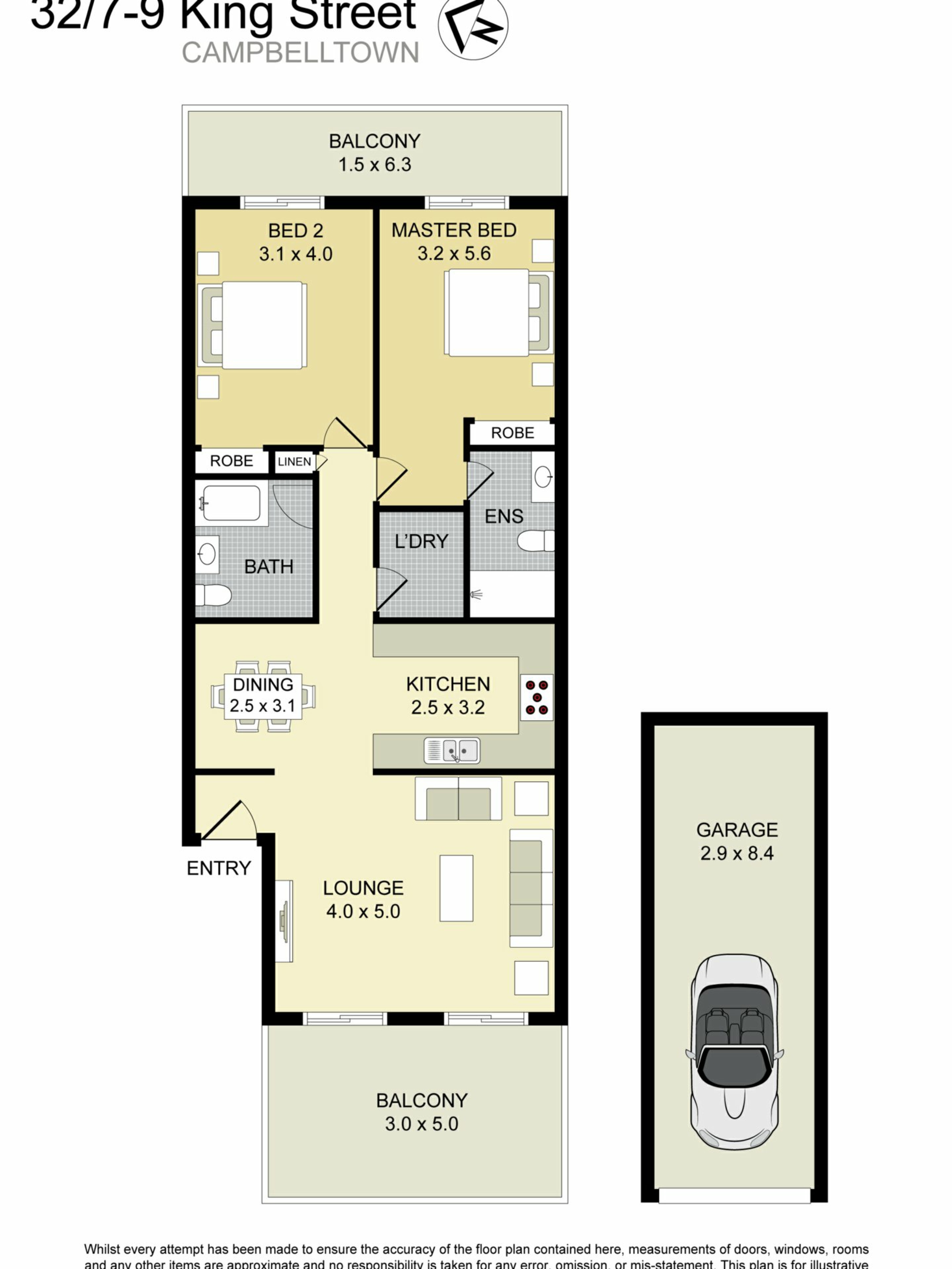 32/7-9 King Street, CAMPBELLTOWN