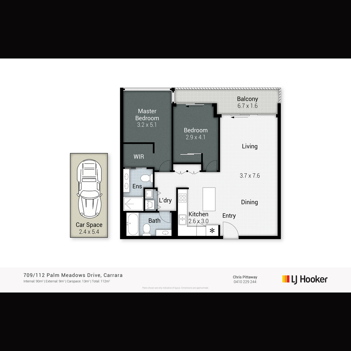 709/112 Palm Meadows Drive, CARRARA