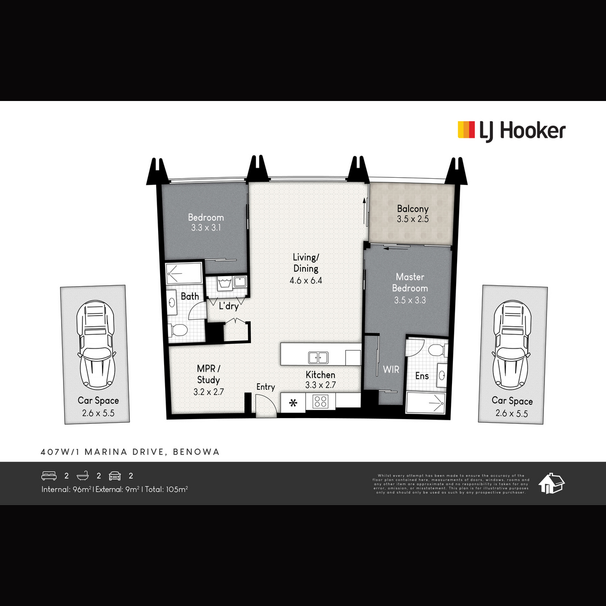 407W/1 Marina Drive, BENOWA