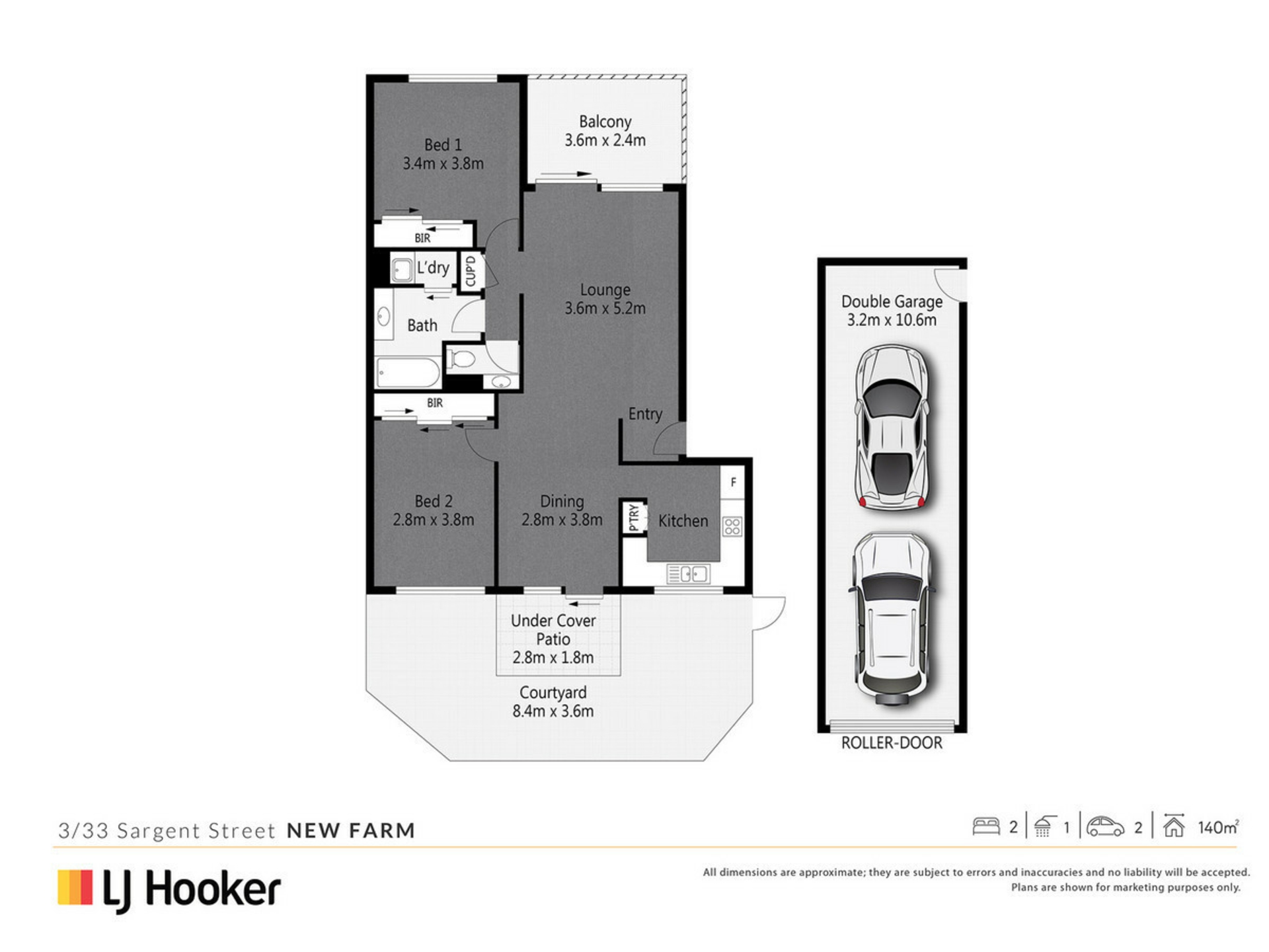 3/33 Sargent Street, NEW FARM