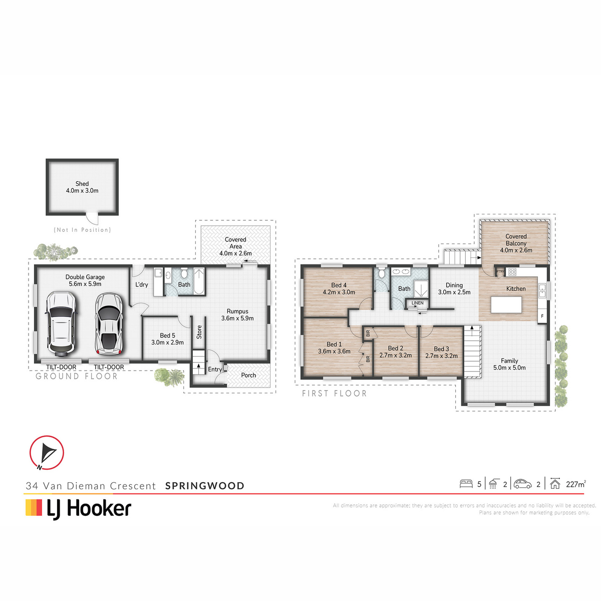 34 Van Dieman Crescent, SPRINGWOOD