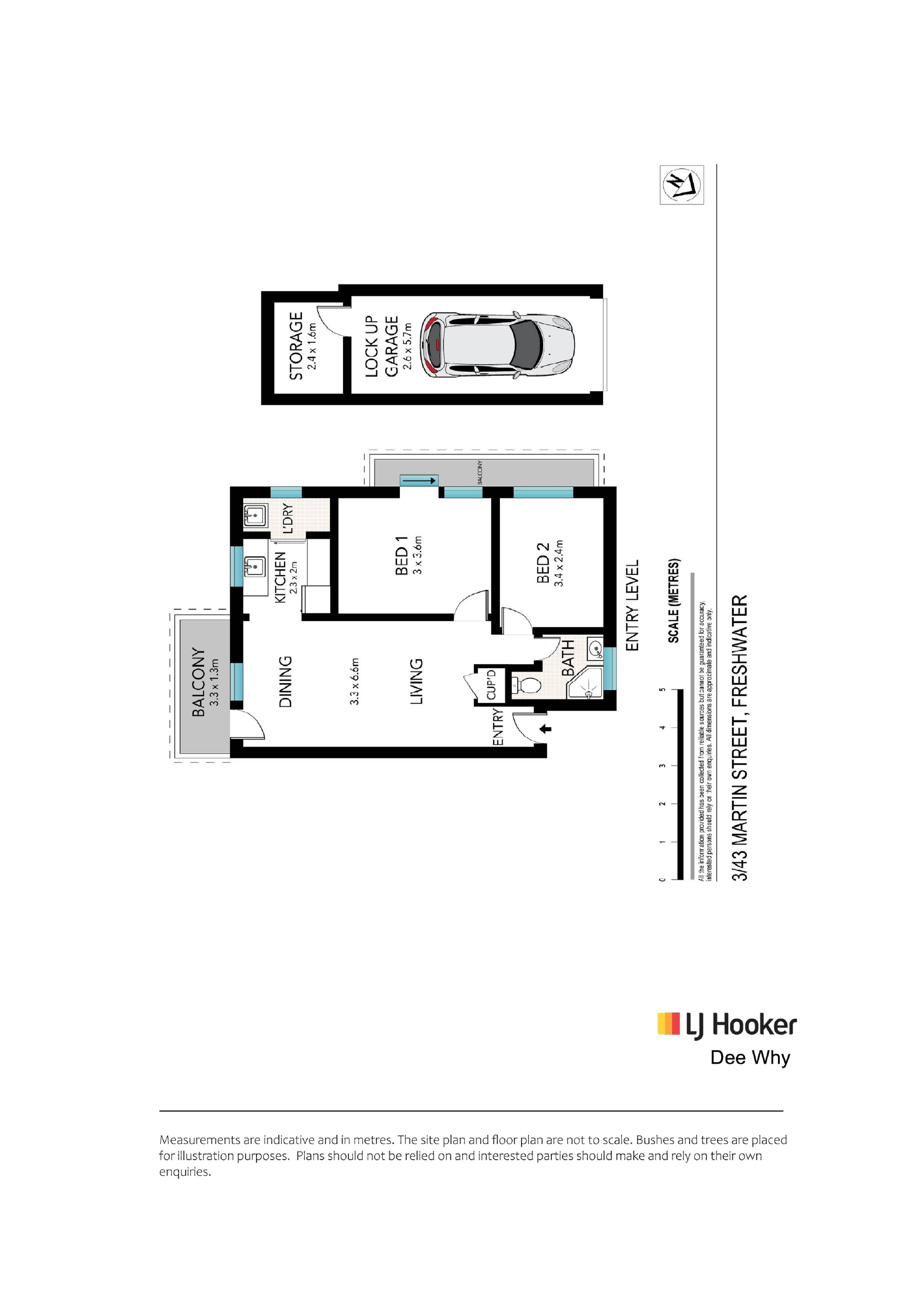 3/43 Martin Street, FRESHWATER