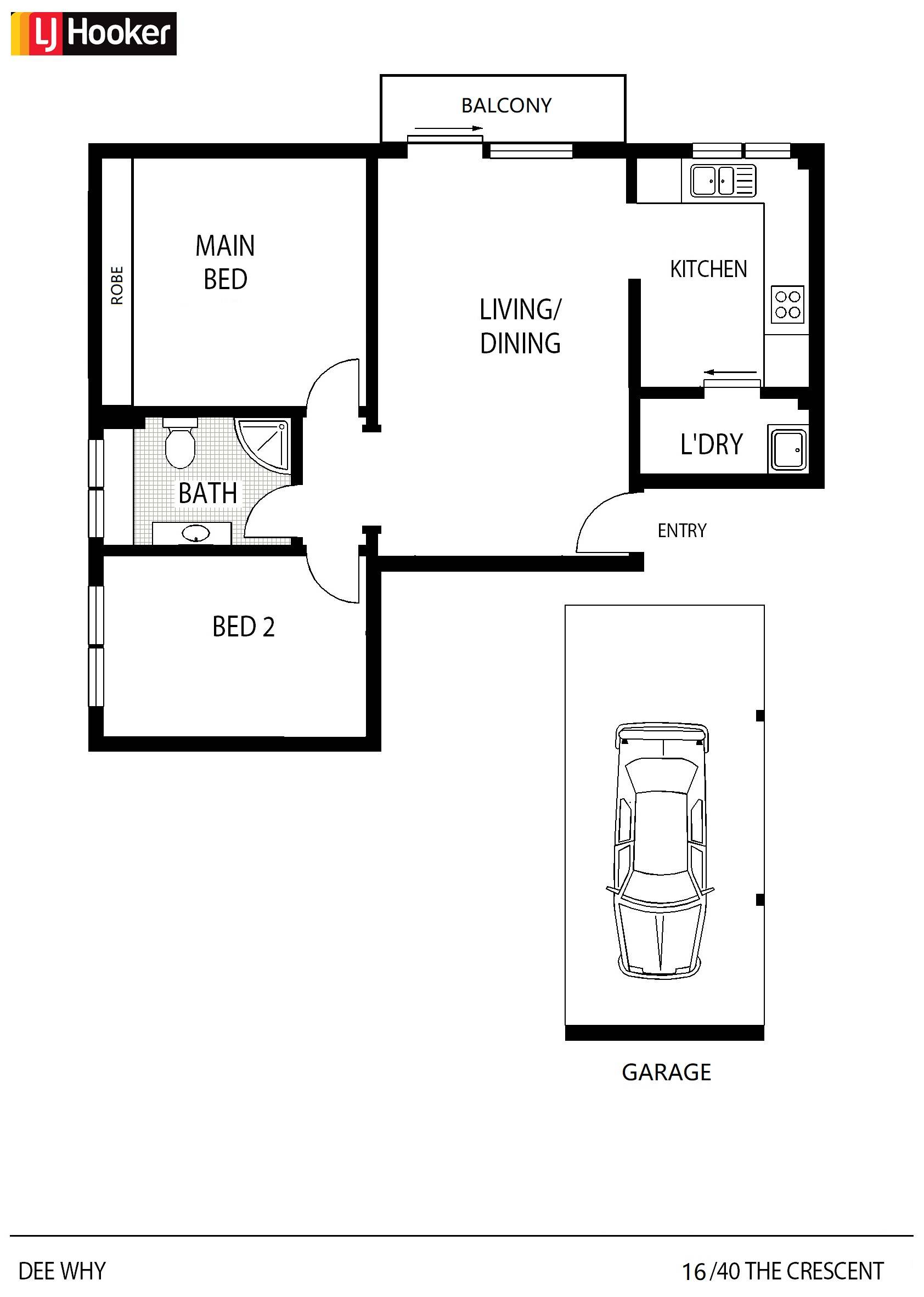 16/40 The Crescent, DEE WHY