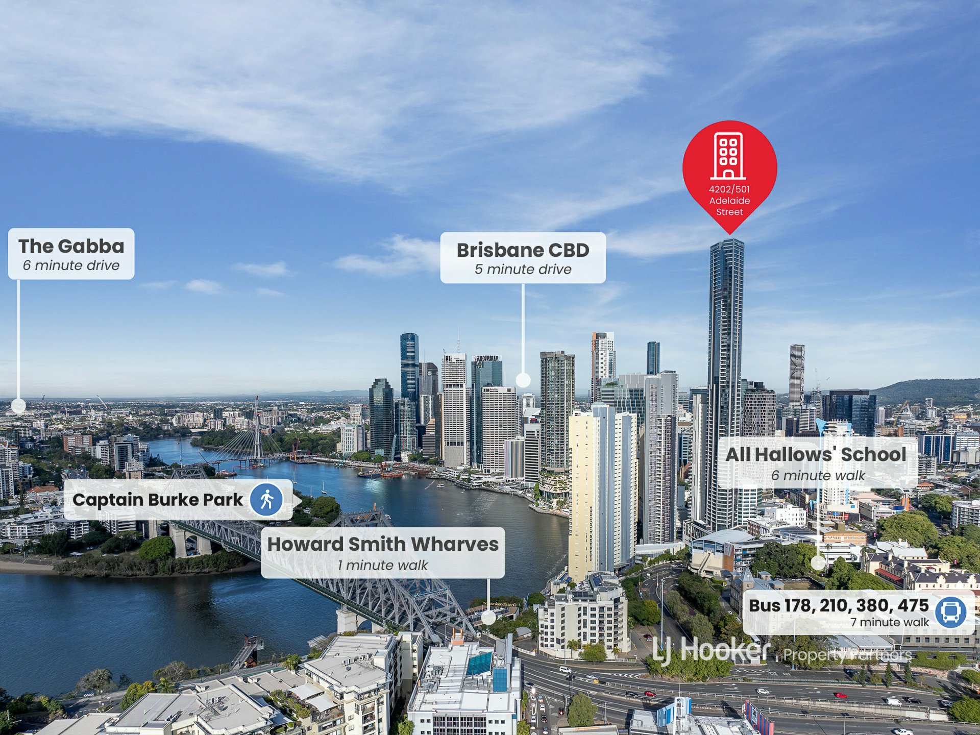 4202/501 Adelaide Street, BRISBANE CITY