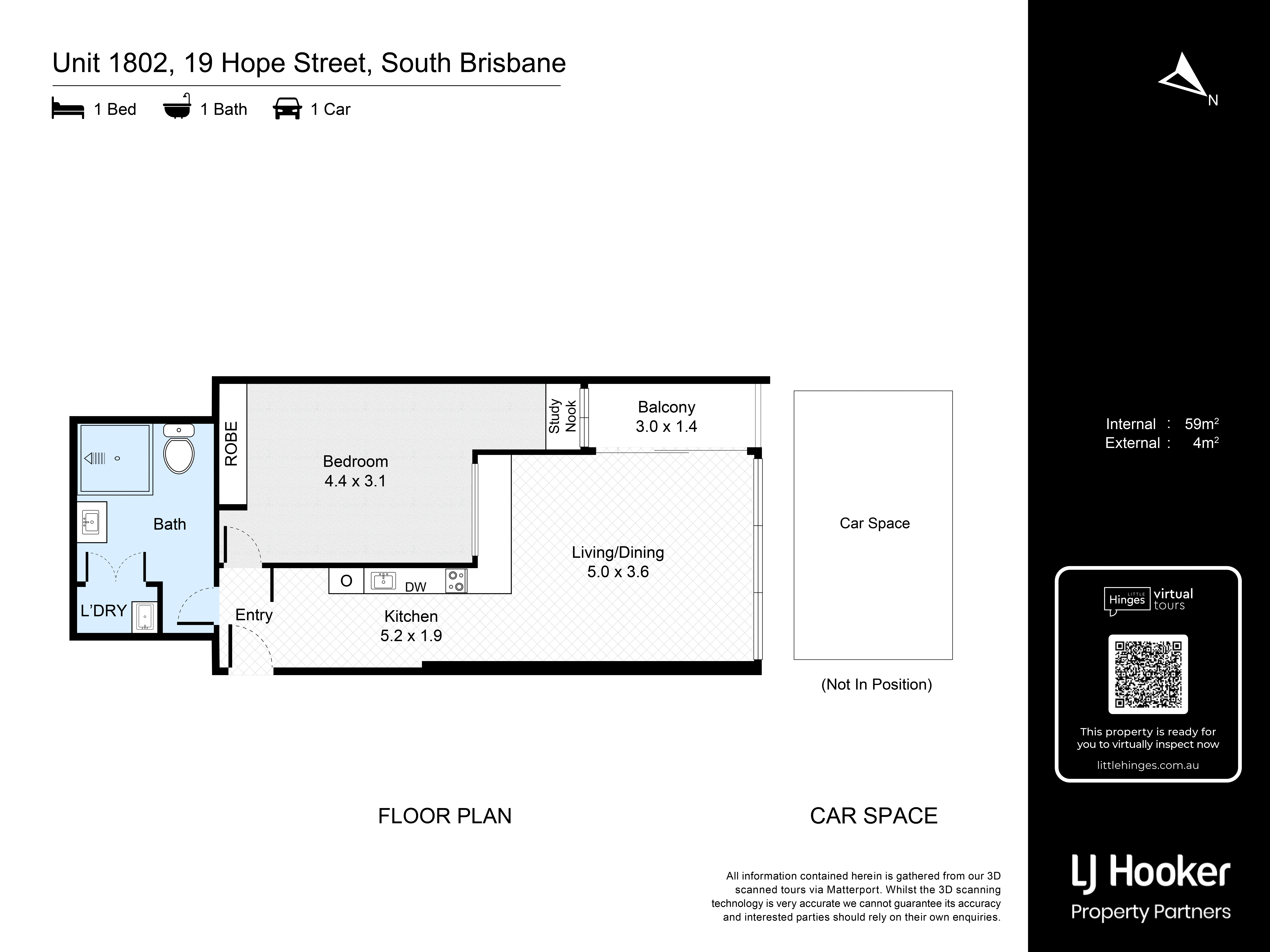 1802/19 Hope Street, SOUTH BRISBANE