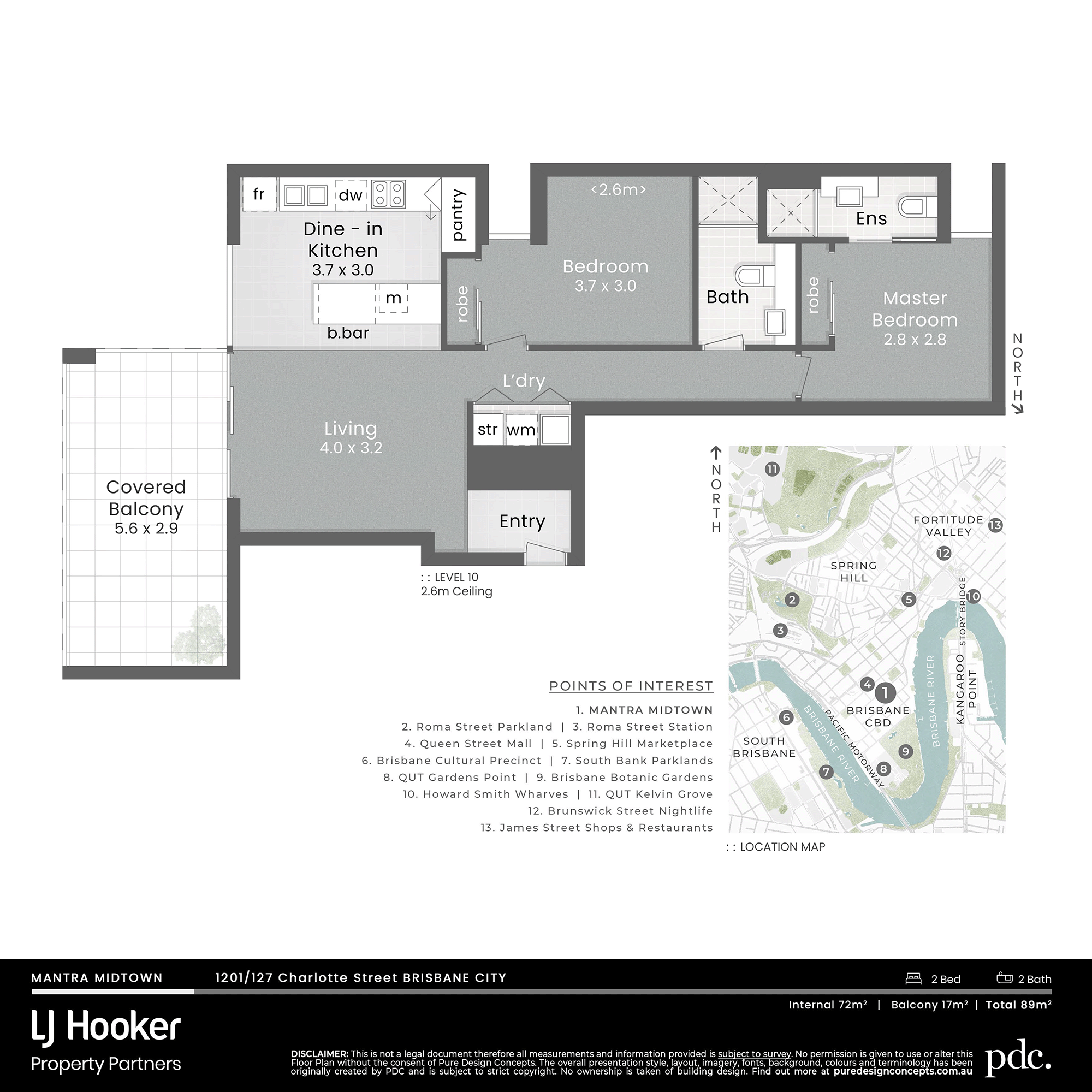 1201/127 Charlotte Street, BRISBANE CITY