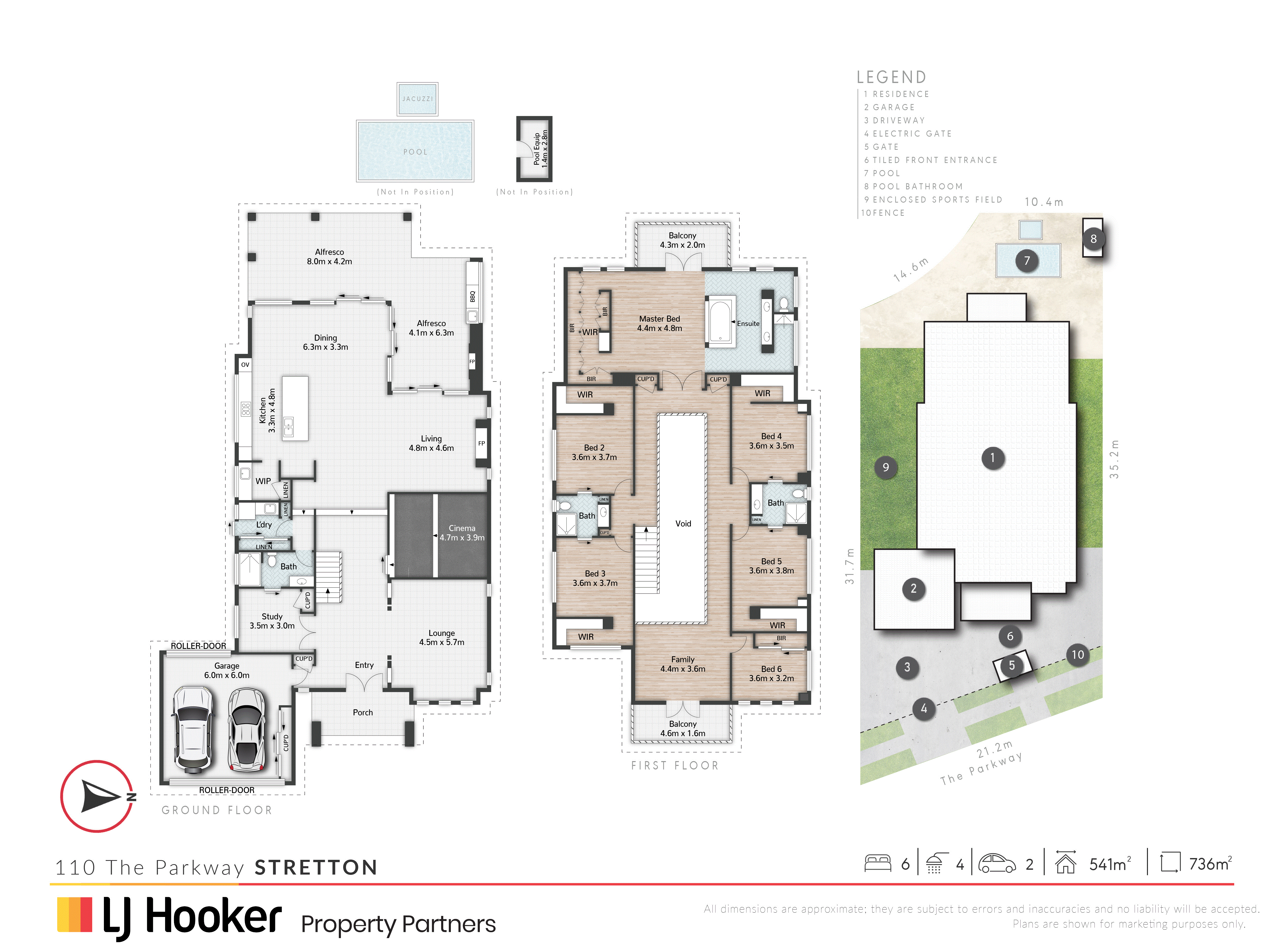 110 The Parkway, STRETTON
