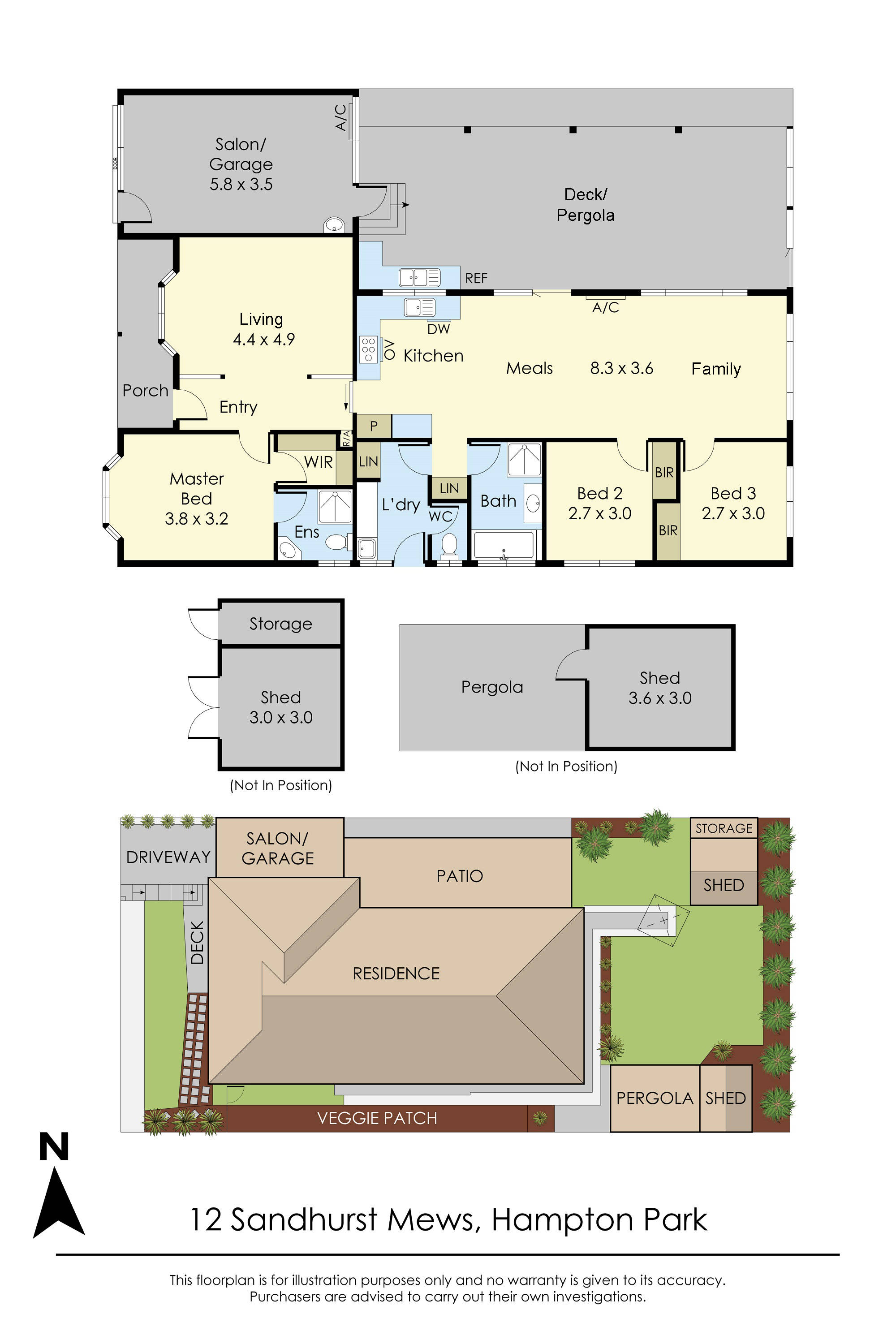 12 Sandhurst Mews, HAMPTON PARK
