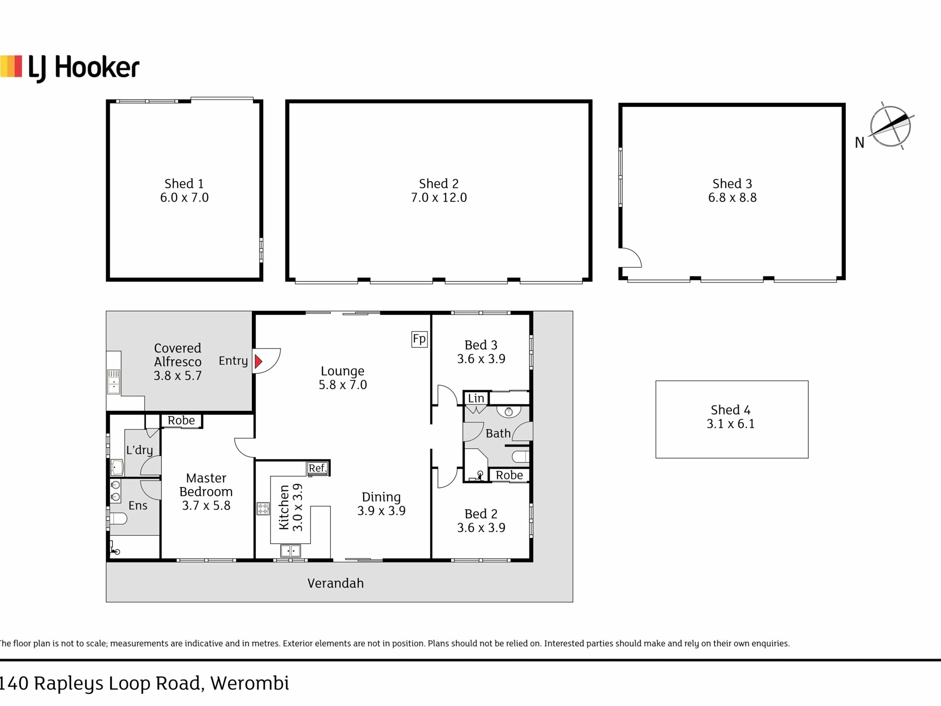 140 Rapleys Loop Road, WEROMBI