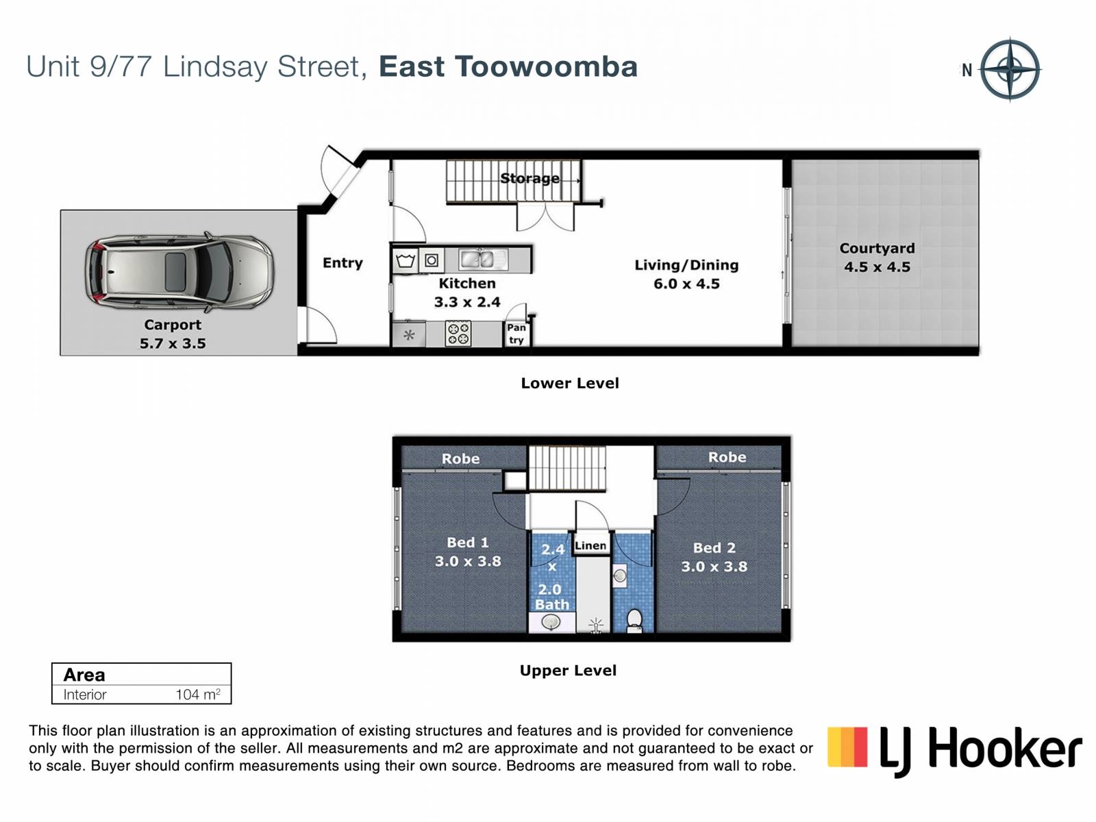 9/77 Lindsay Street East Toowoomba QLD