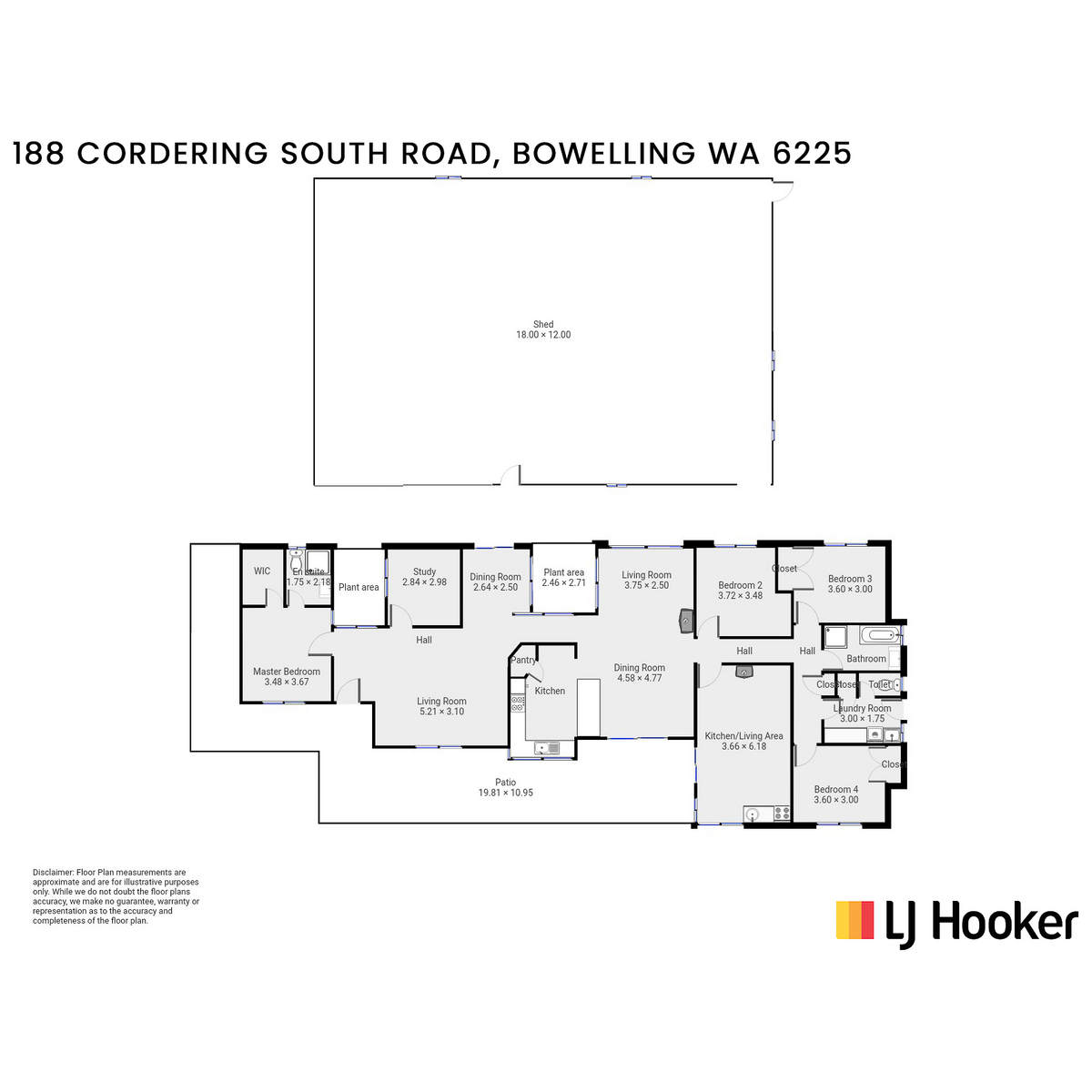188, Cordering South Road, BOWELLING