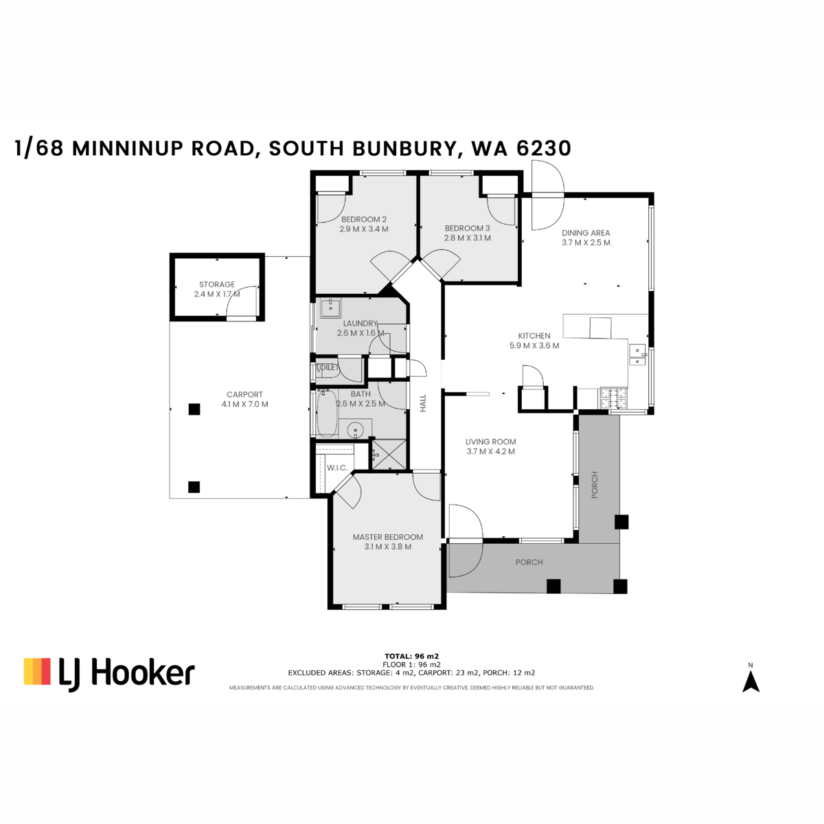 1/68 Minninup Road, SOUTH BUNBURY