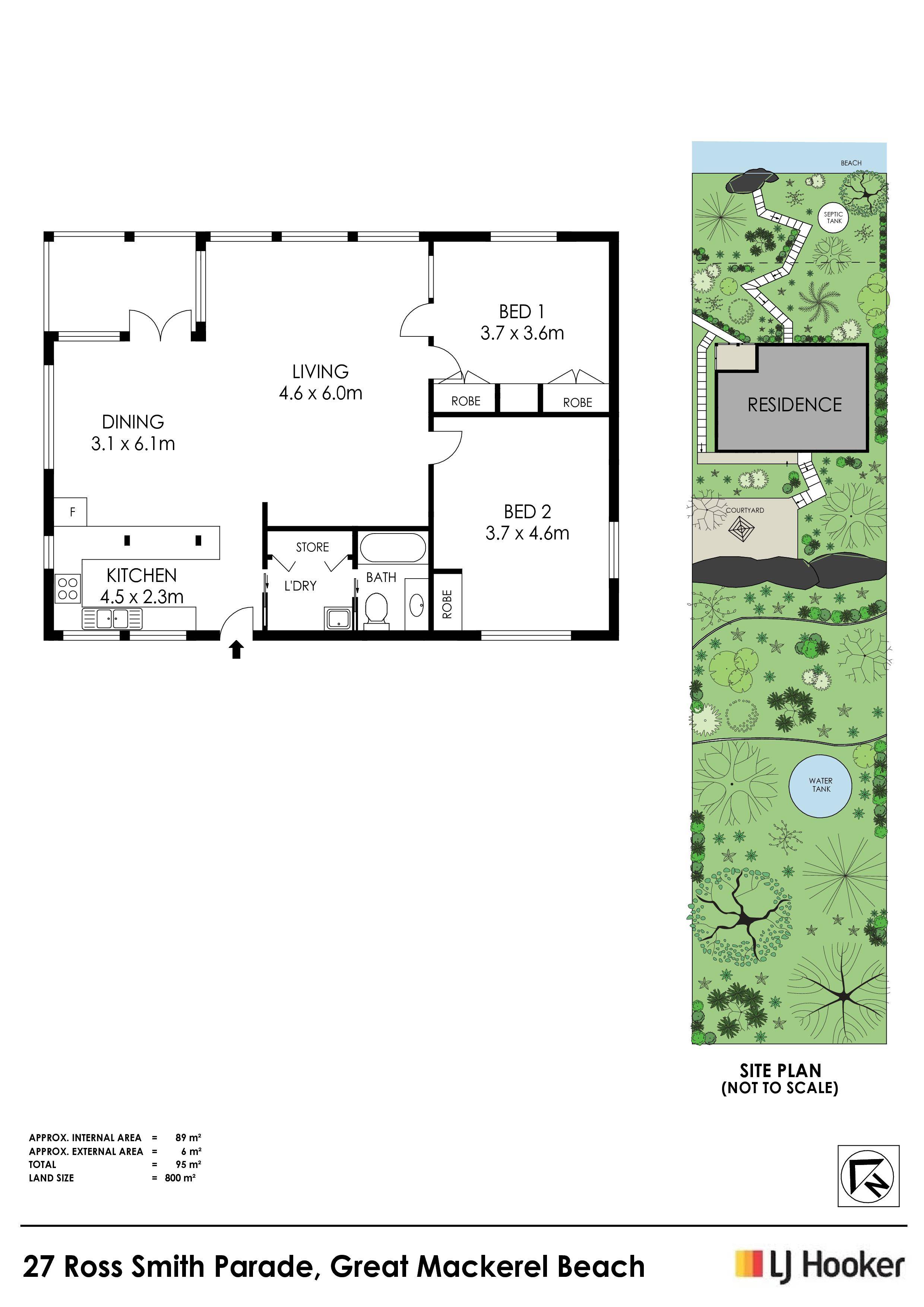 27 Ross Smith Parade Great Mackerel Beach NSW Property Details LJ Hooker