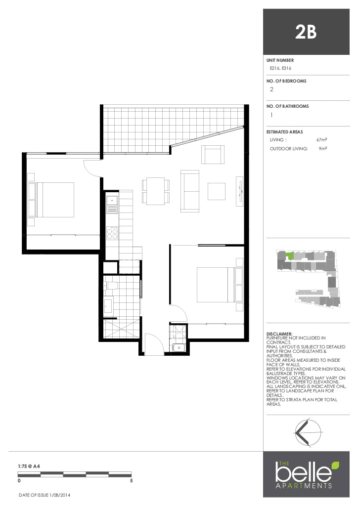 216/11 Ernest Street, BELMONT