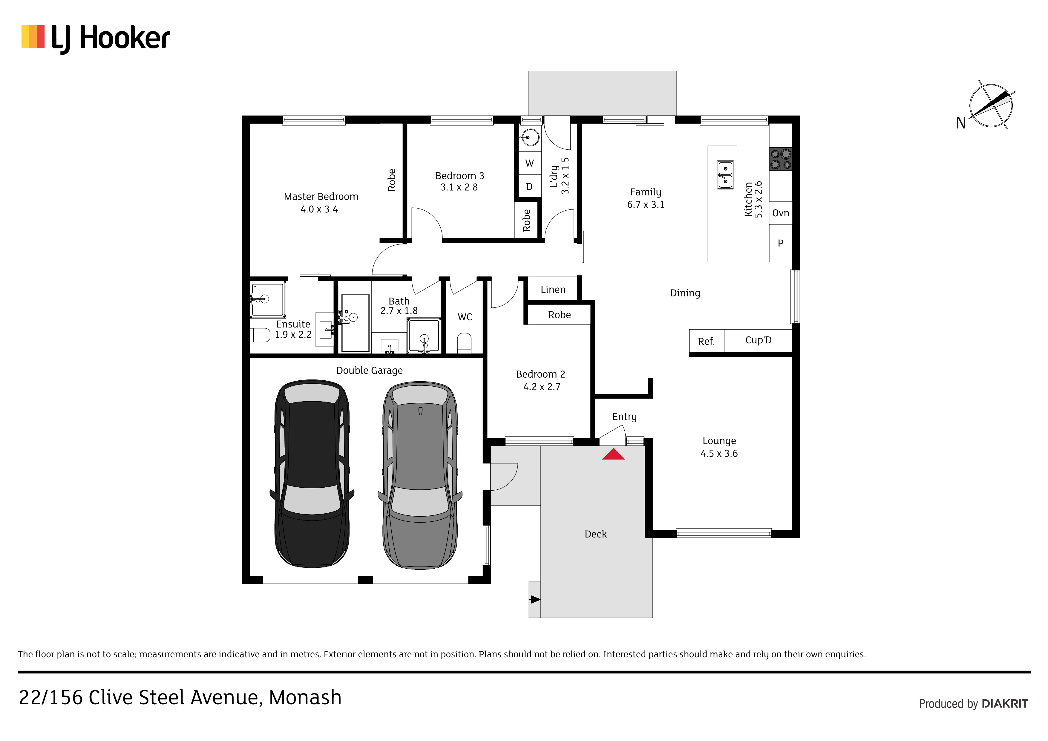 22/156 Clive Steele Avenue, MONASH