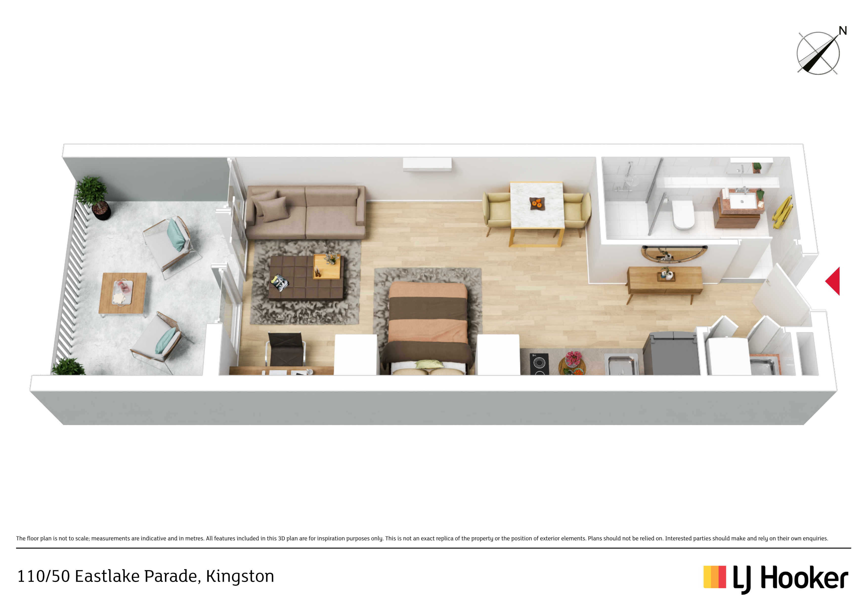 110/50 Eastlake Parade, KINGSTON