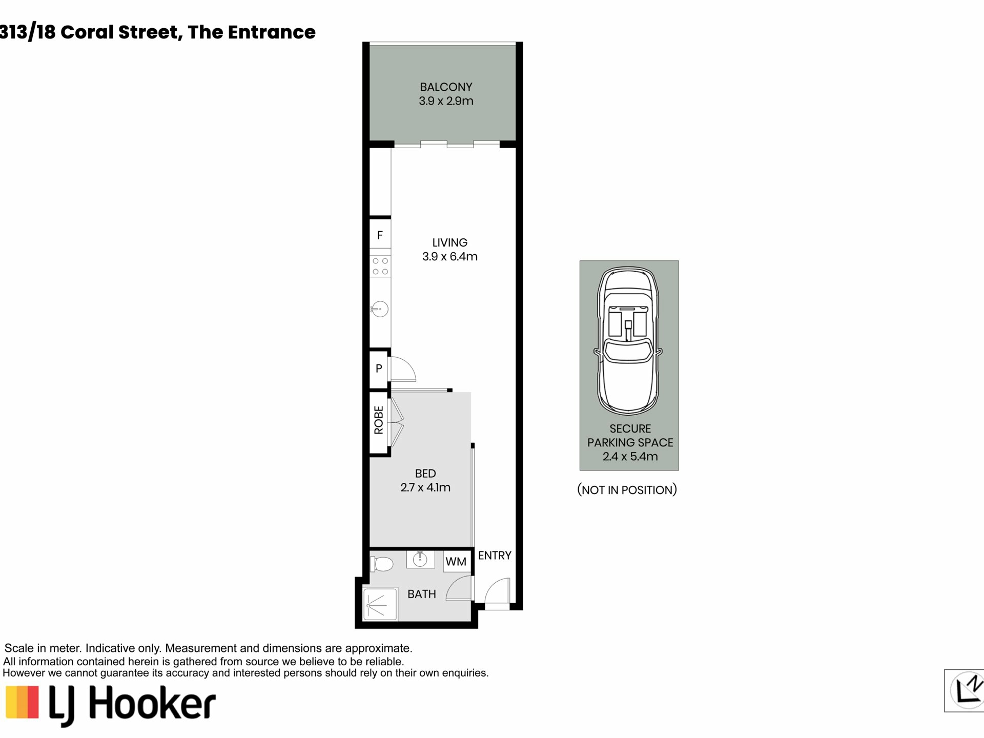 313/18A Coral Street — photo 10 of 10