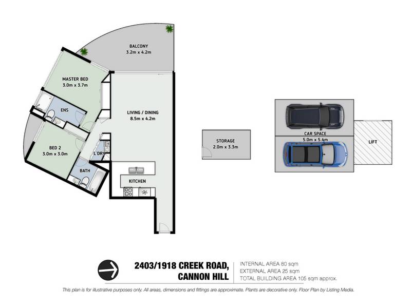 Unit 2403/1918 Creek Road, CANNON HILL