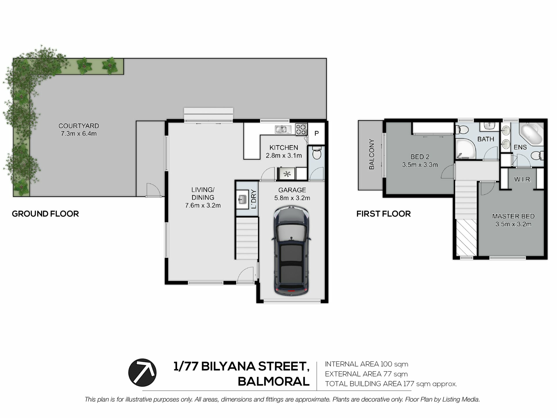 1/77 Bilyana Street, Balmoral