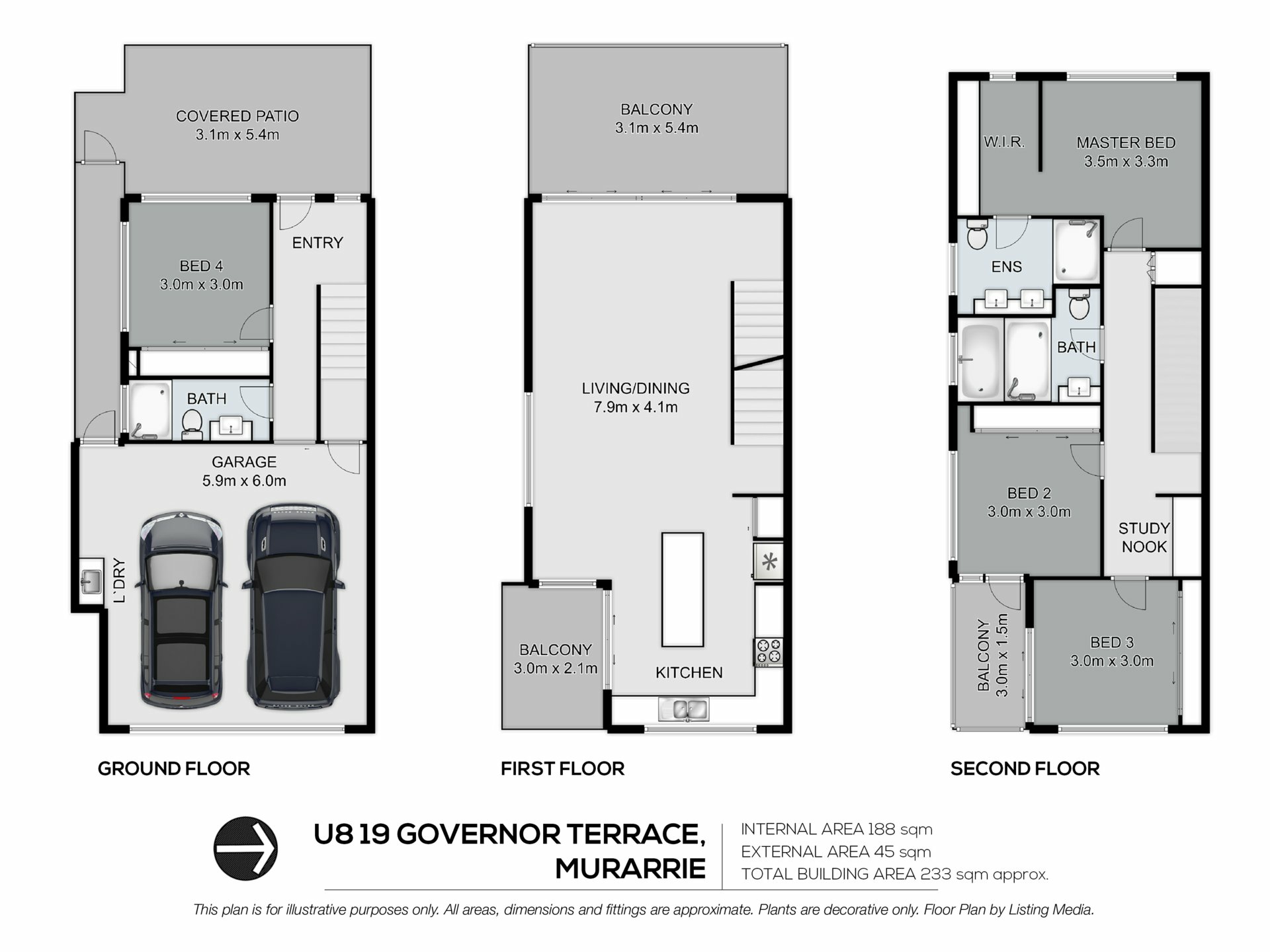 8/19 Governor Terrace, MURARRIE