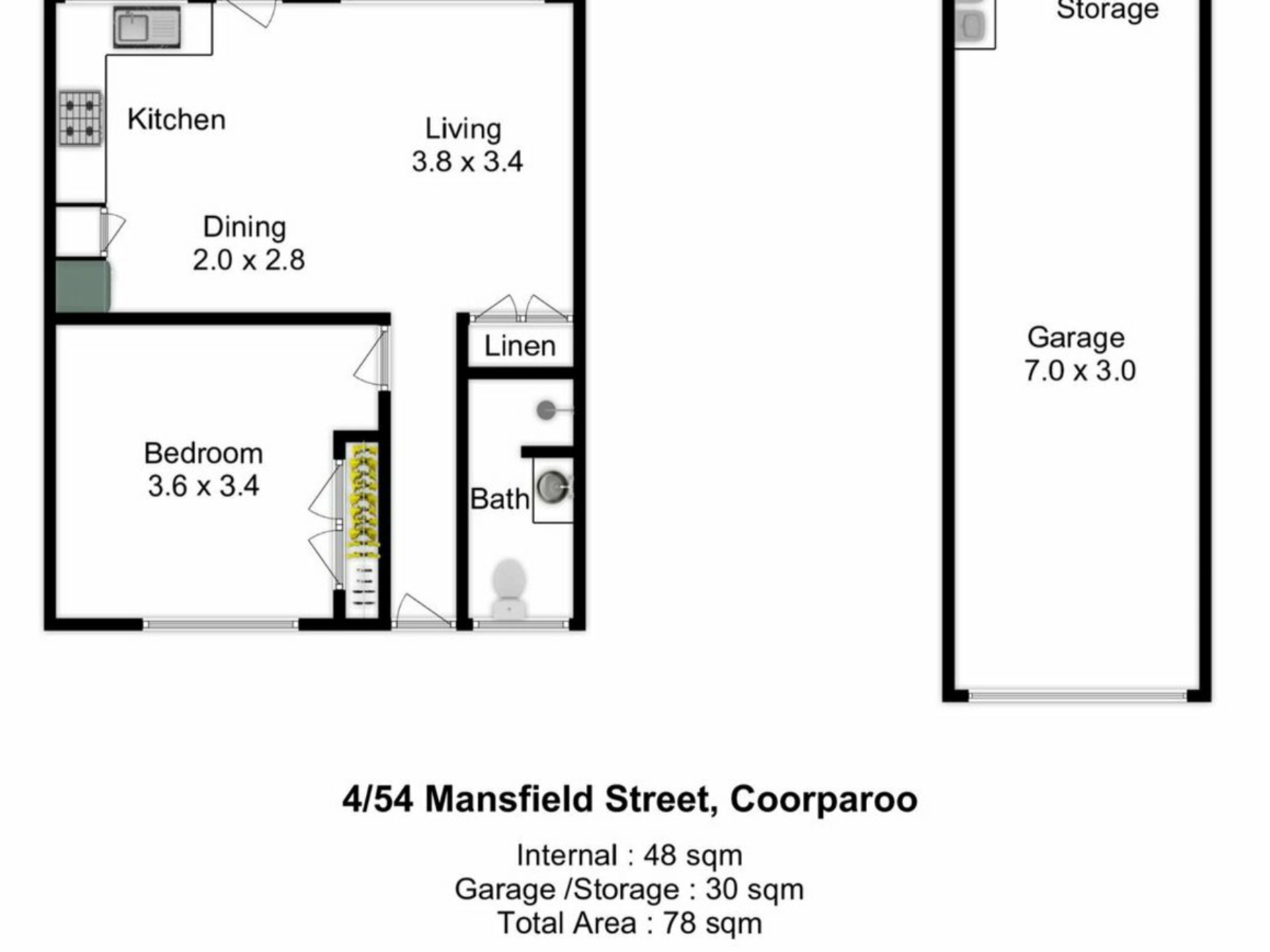 4/54 Mansfield Street — photo 11 of 11