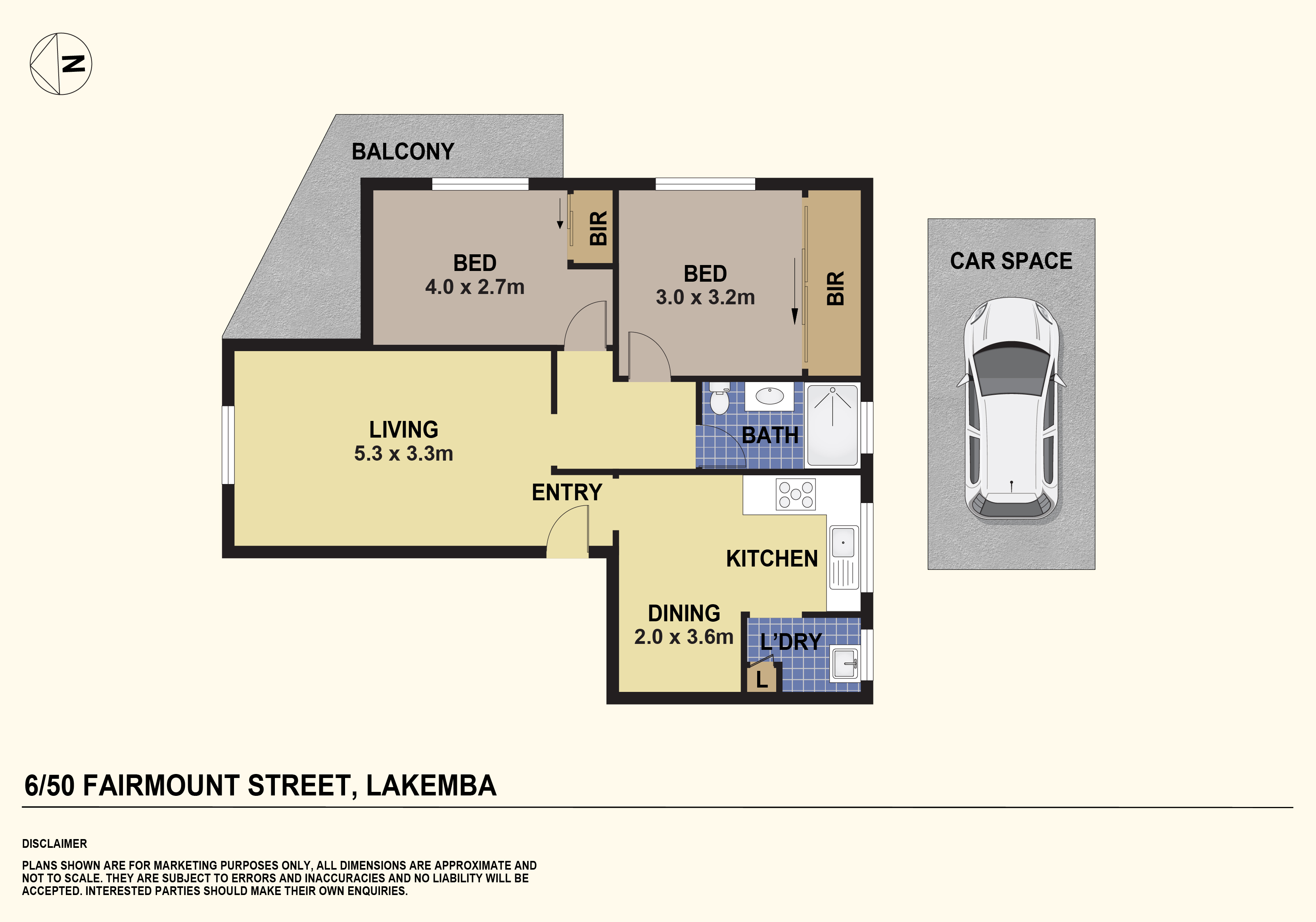 6/50 Fairmount Street, LAKEMBA