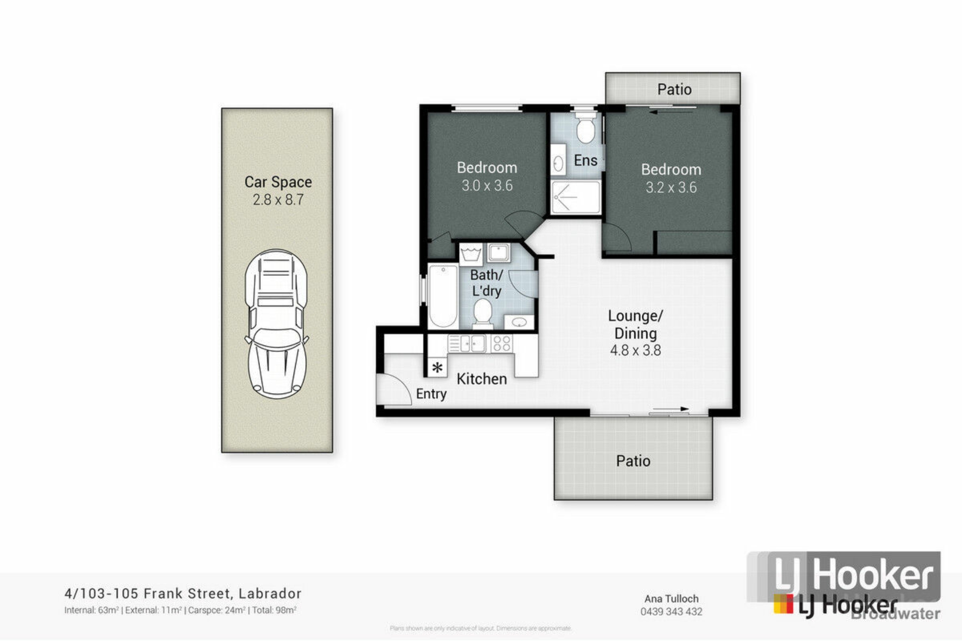 4/103-105 Frank Street, LABRADOR