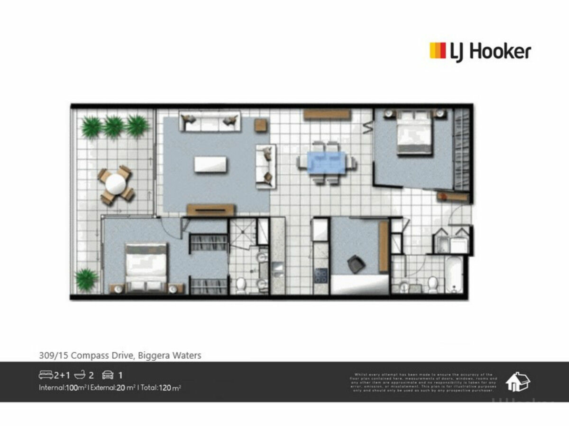 309/15 Compass Drive, BIGGERA WATERS