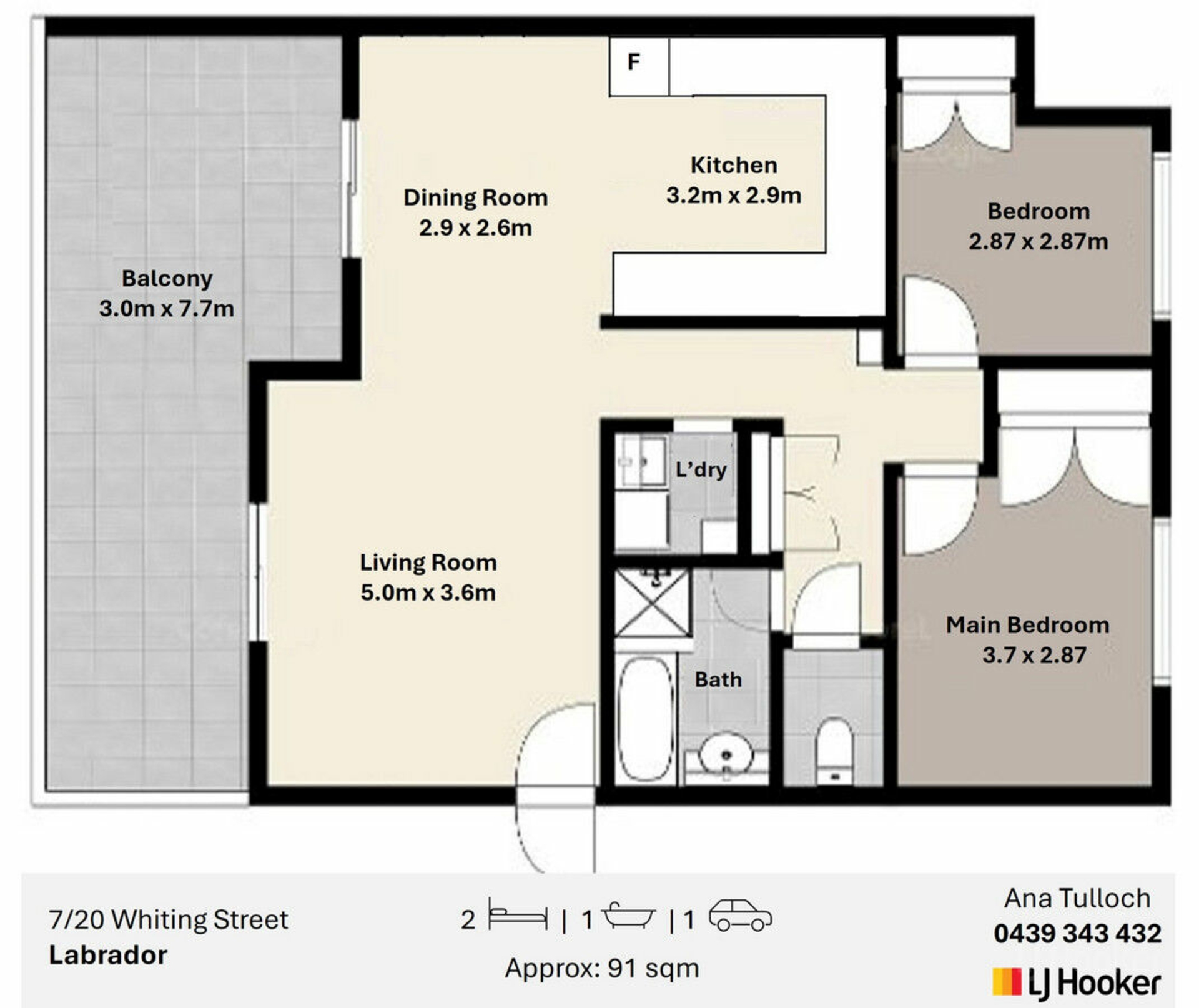 7/20 Whiting Street, LABRADOR