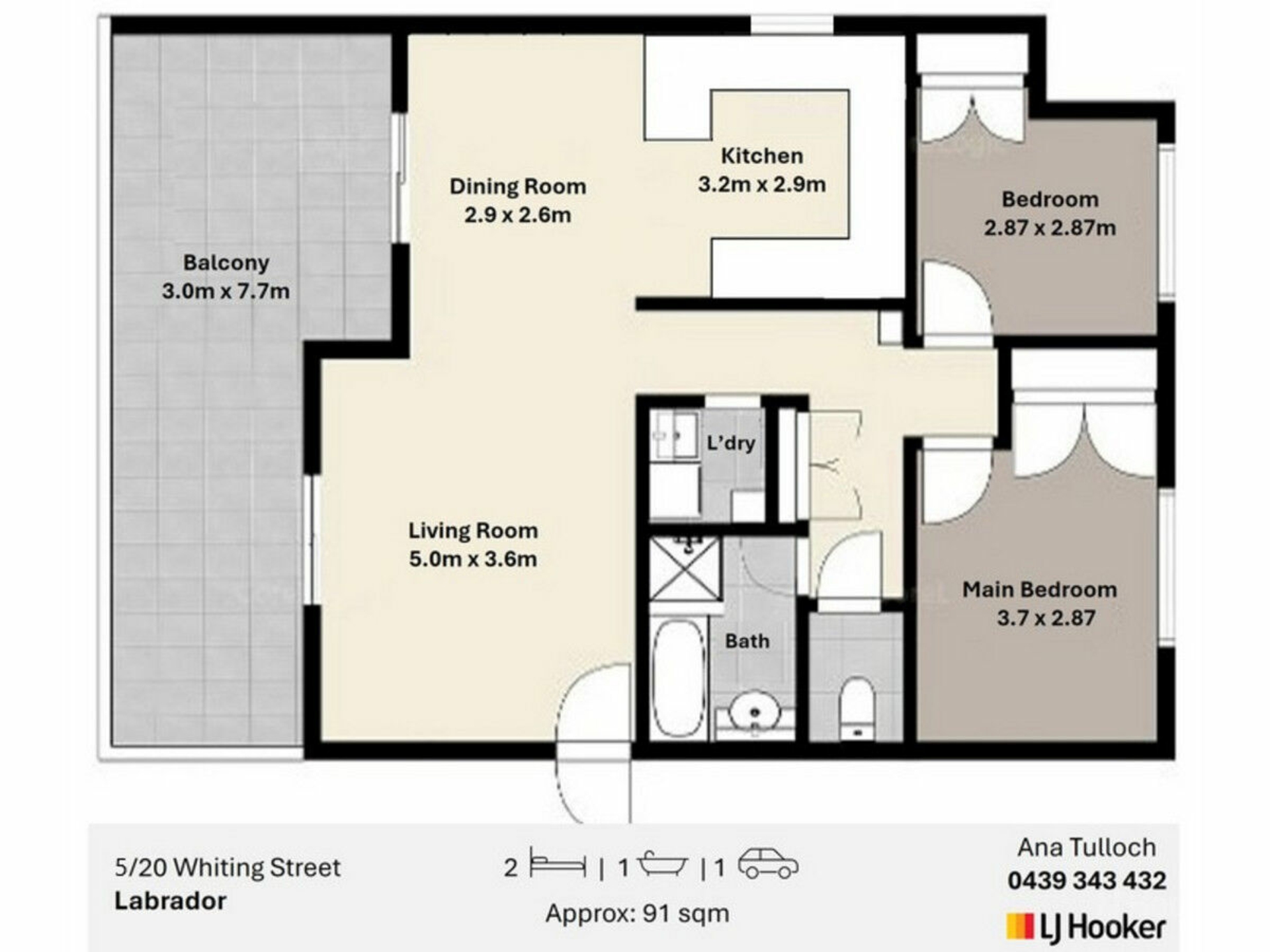 5/20 Whiting Street, LABRADOR