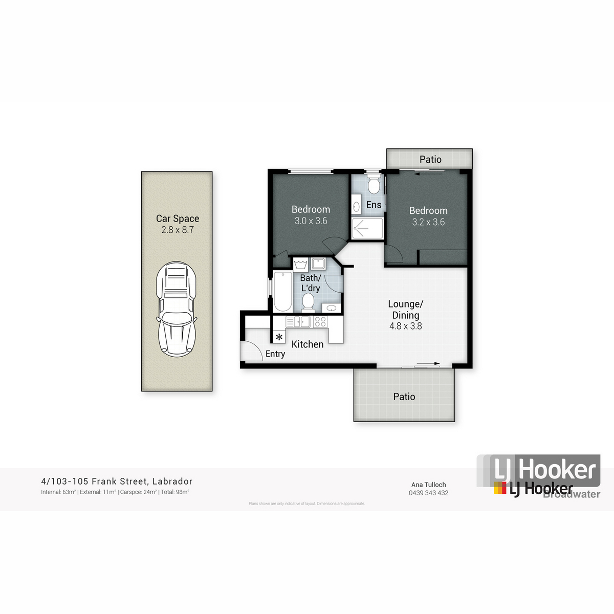 4/103-105 Frank Street, LABRADOR