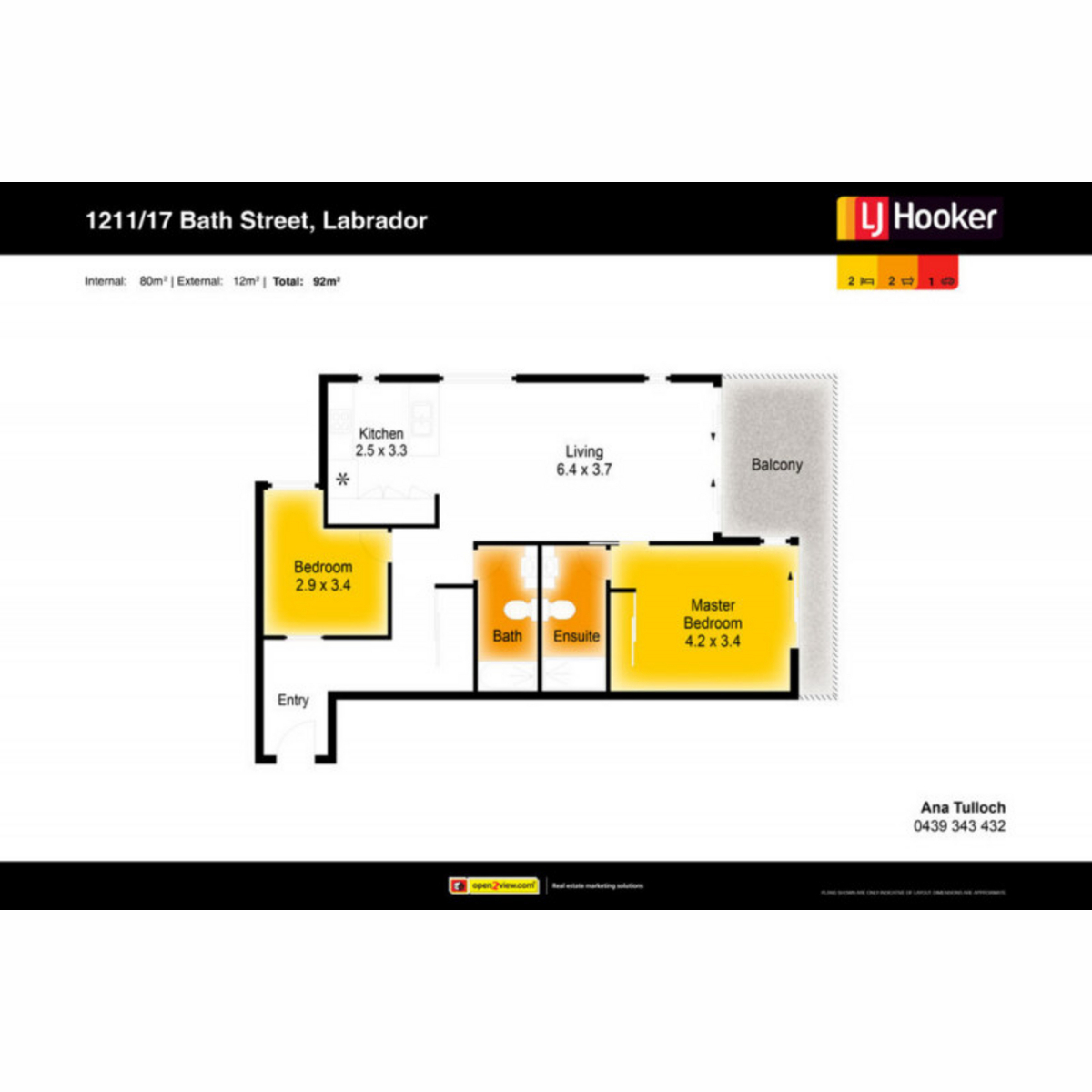 1211/17 Bath Street, LABRADOR