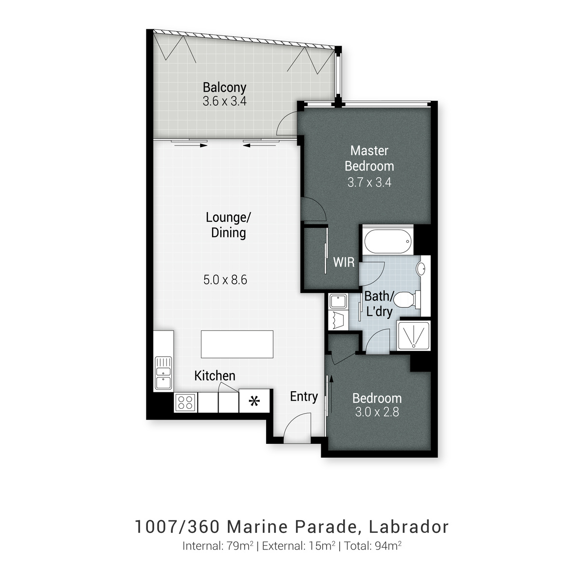 1007/360 Marine Parade, LABRADOR