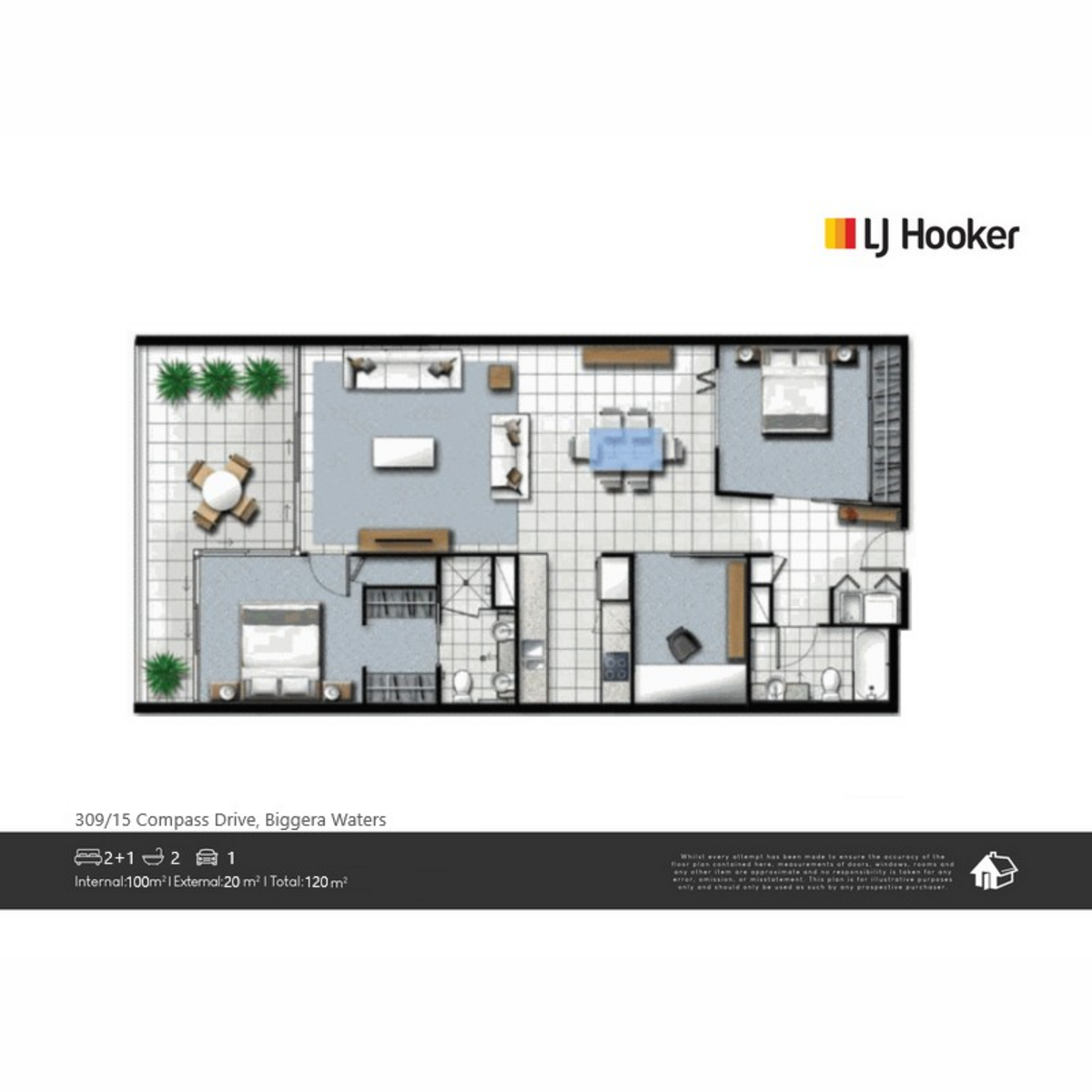 309/15 Compass Drive, BIGGERA WATERS