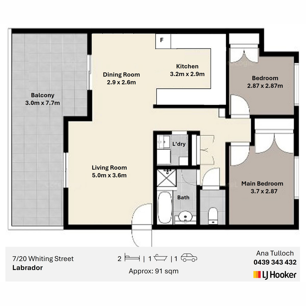 7/20 Whiting Street, LABRADOR