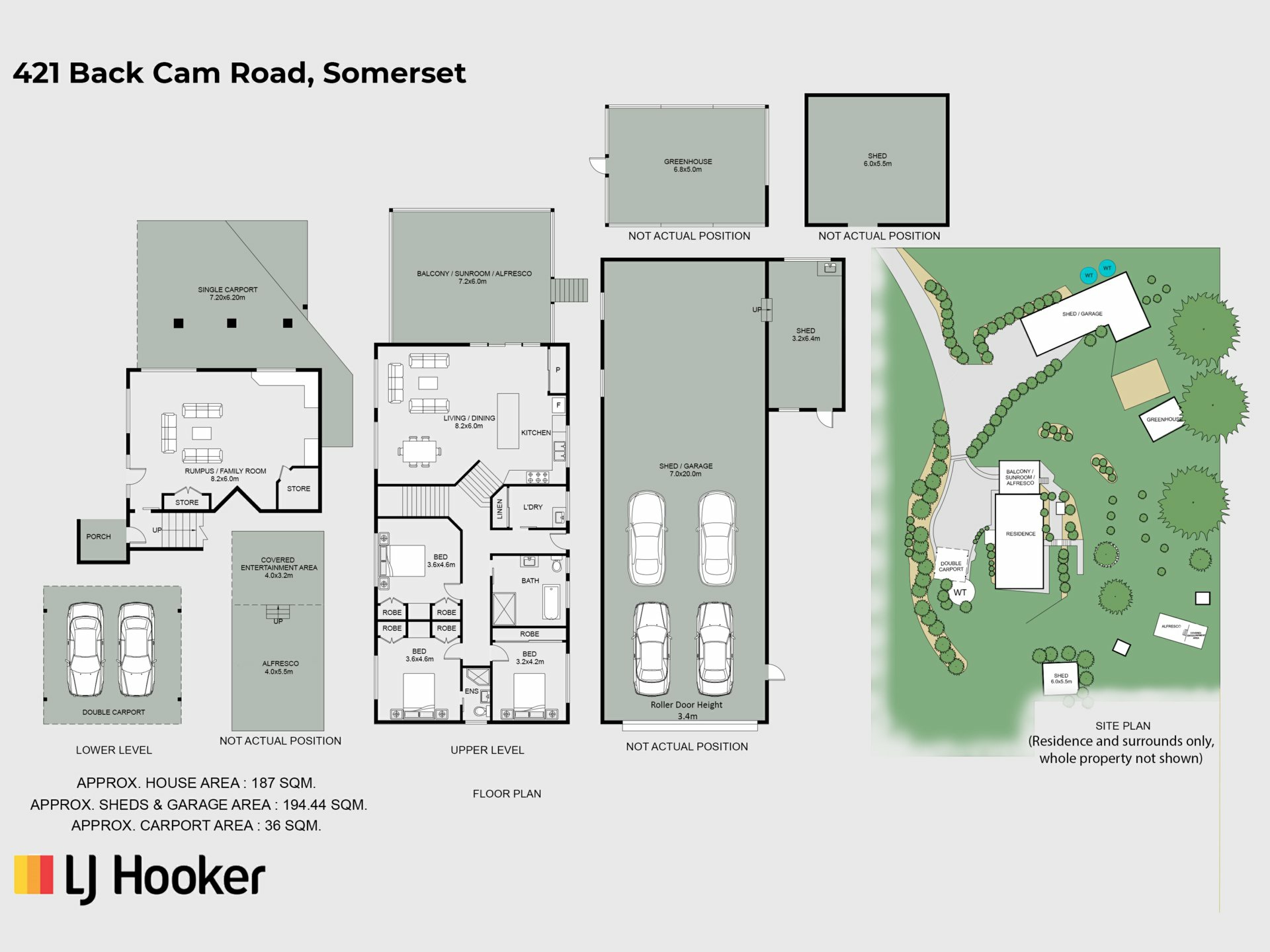 421 Back Cam Road Somerset TAS House for Sale LJ Hooker