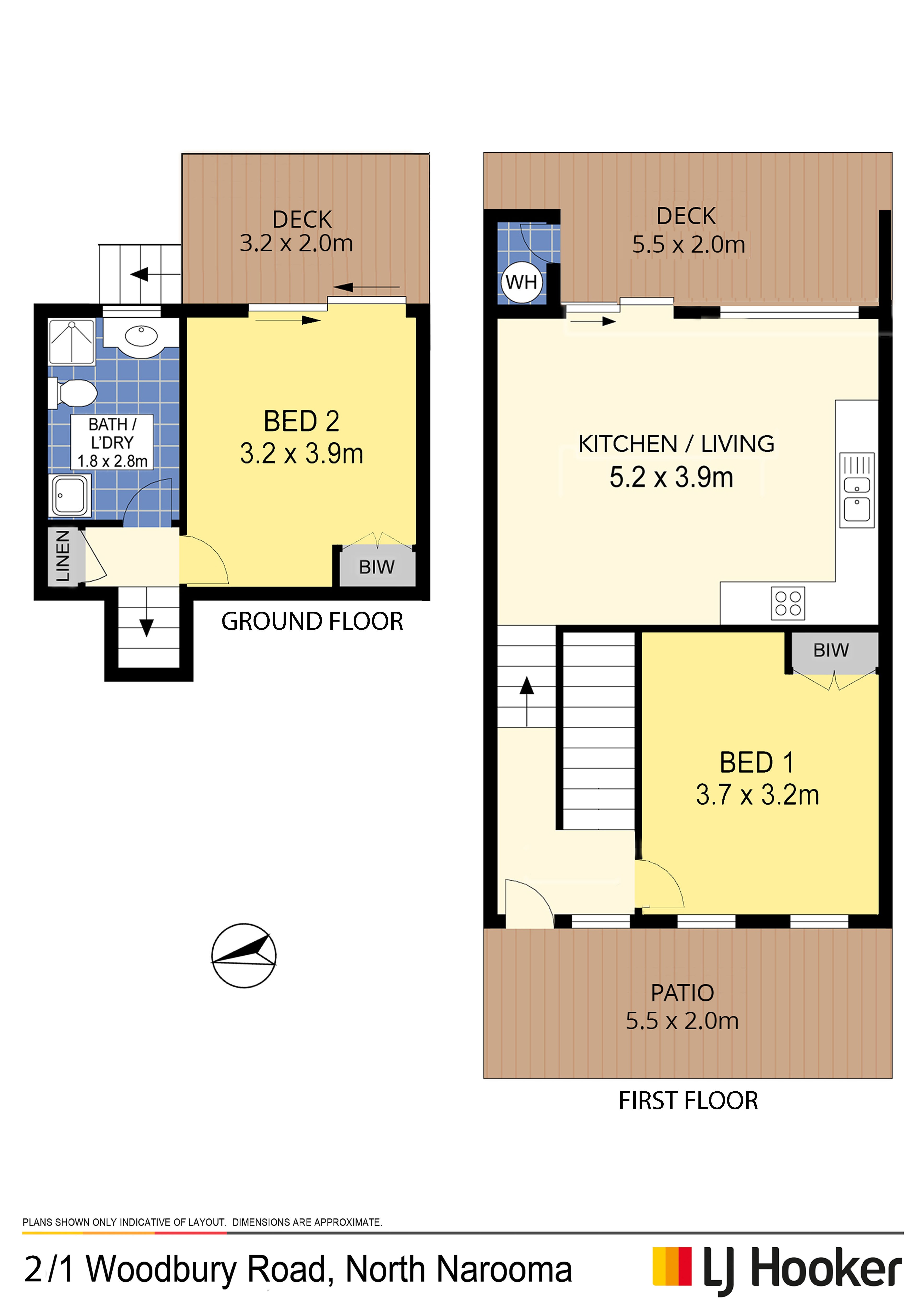 2/1 Woodbury Road, NORTH NAROOMA