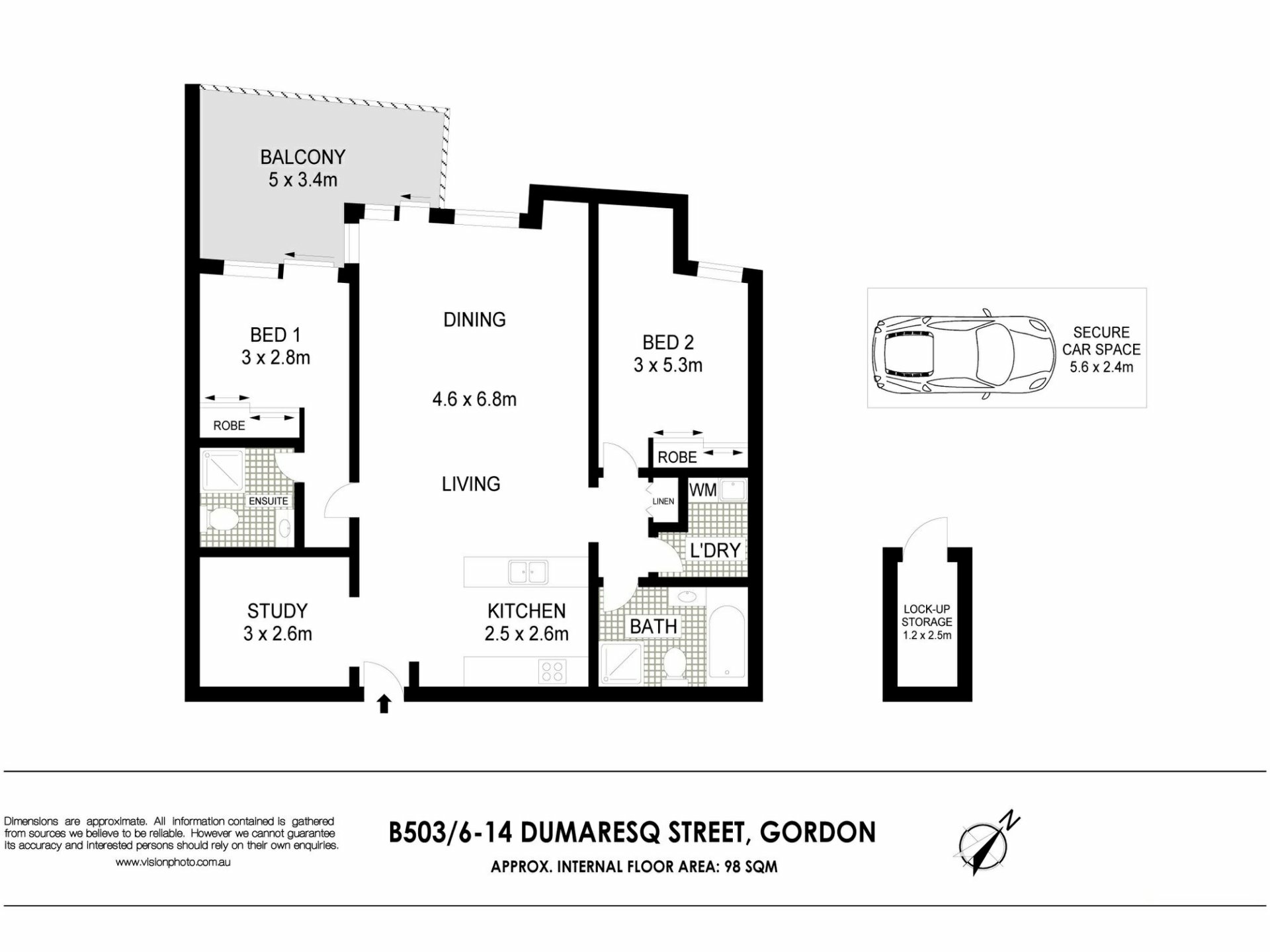 B503/6-14 Dumaresq Street, GORDON